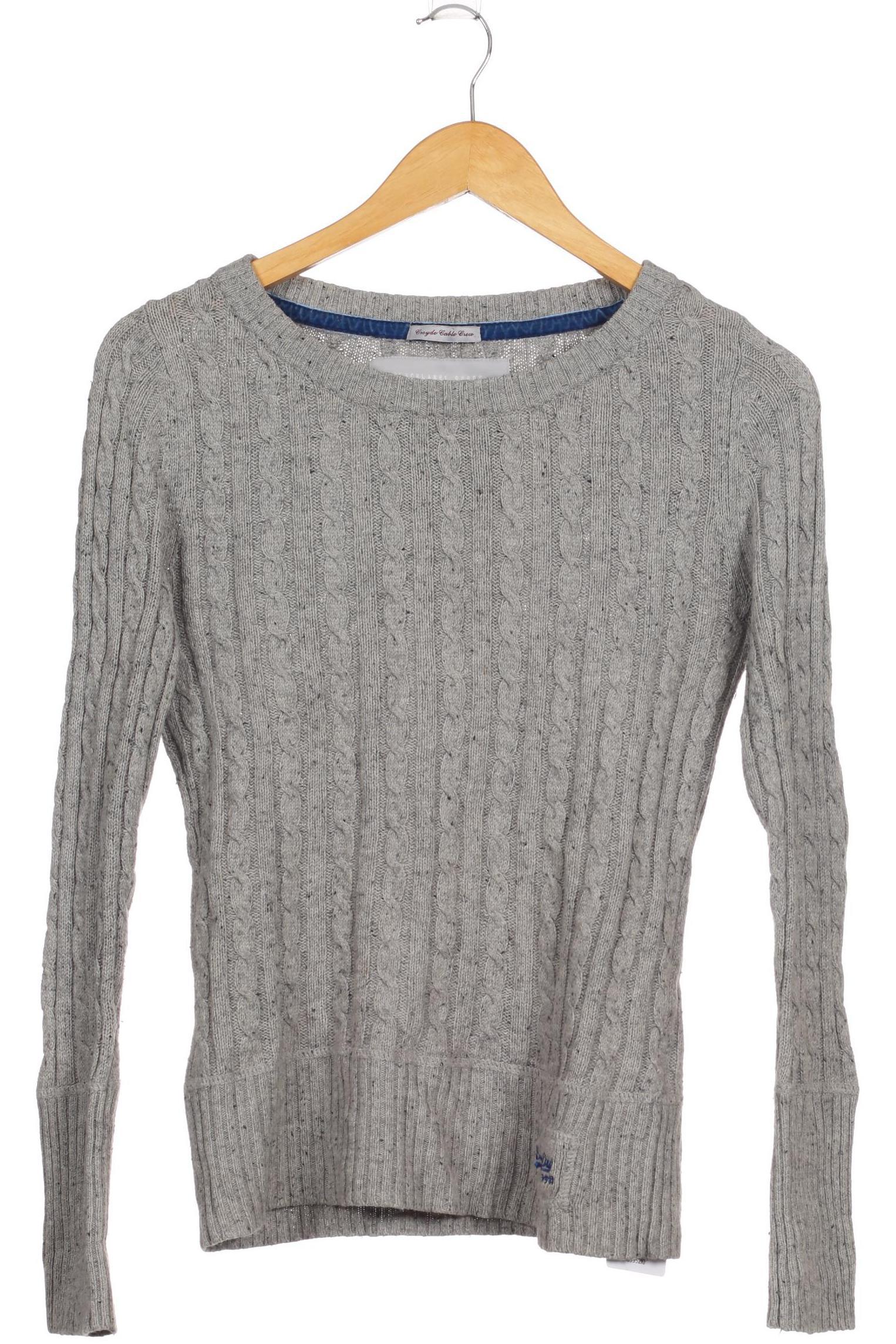 

Superdry Damen Pullover, grau, Gr.