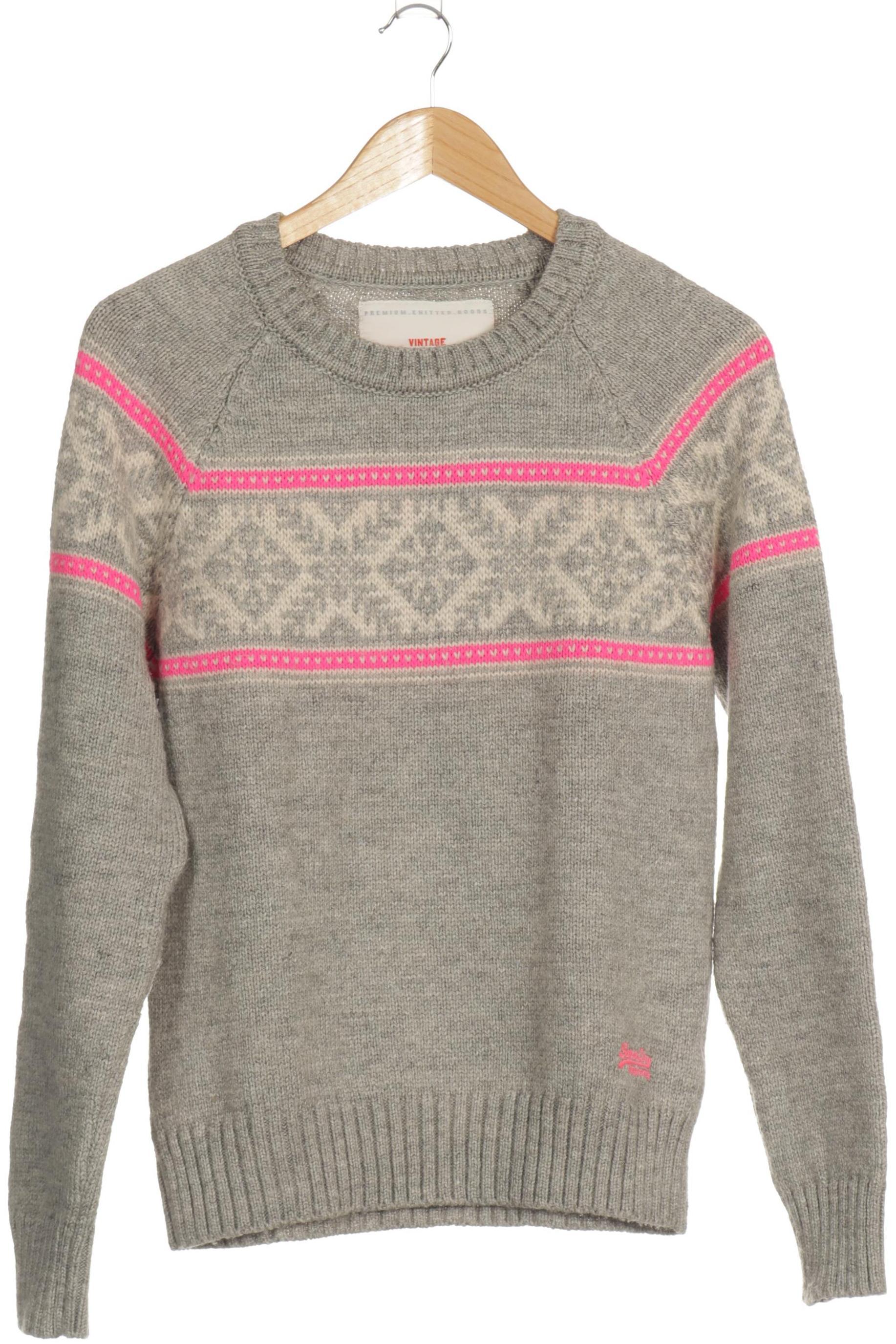 

Superdry Damen Pullover, grau, Gr.