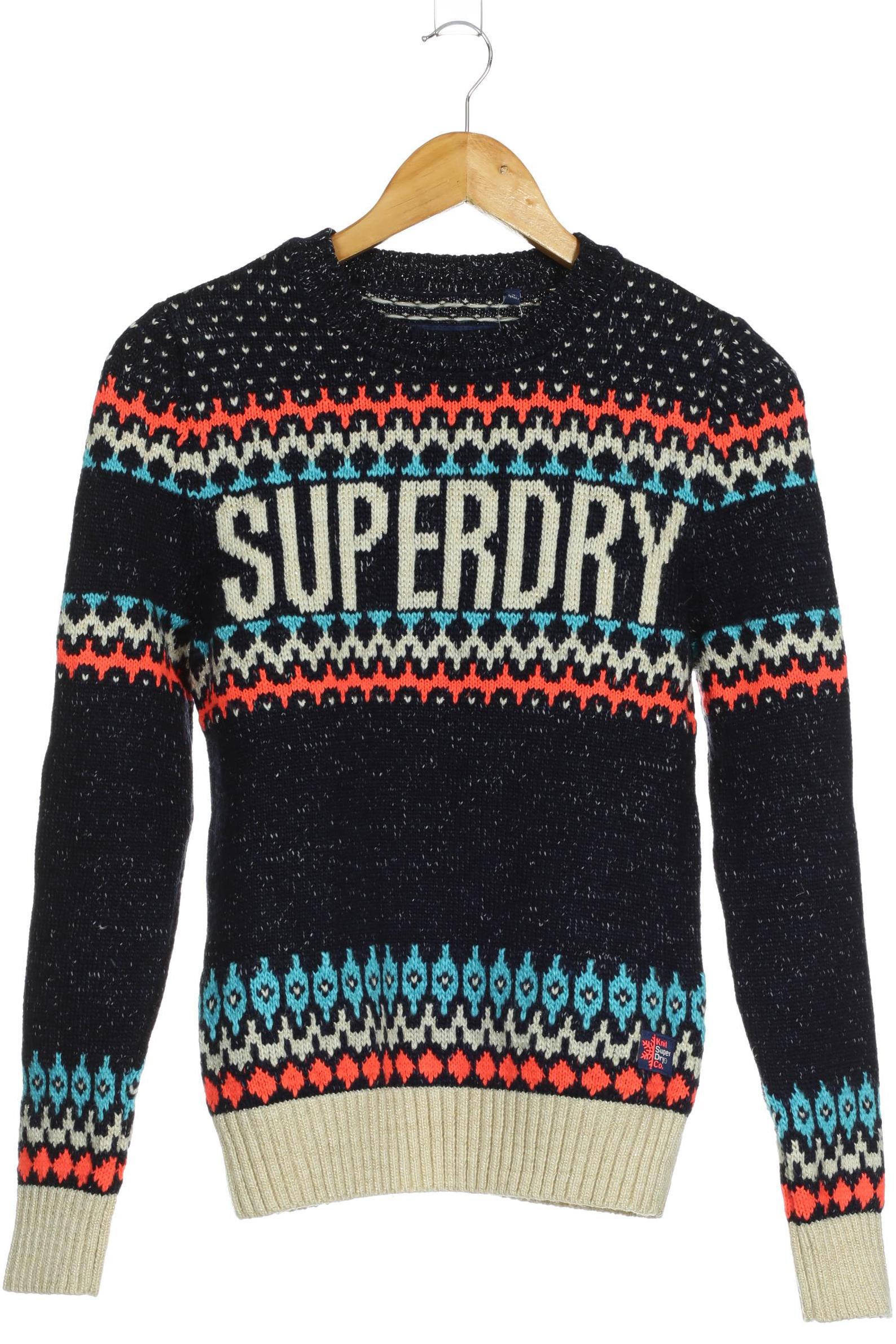 

Superdry Damen Pullover, blau, Gr.