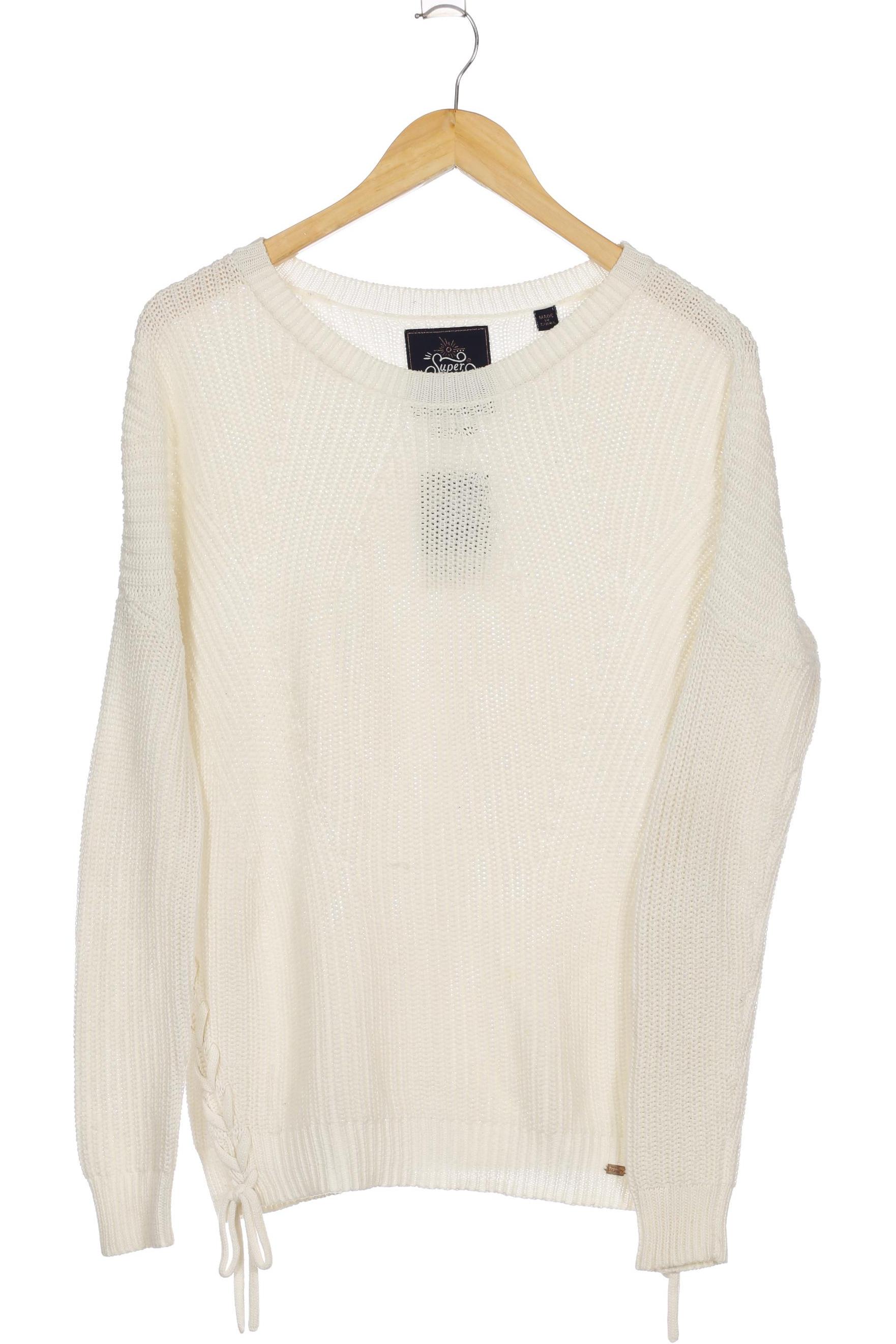 

Superdry Damen Pullover, weiß, Gr. 36