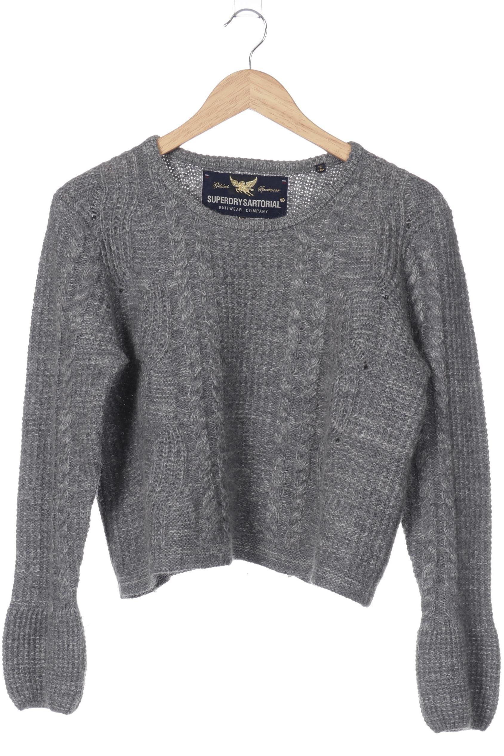 

Superdry Damen Pullover, grau, Gr.