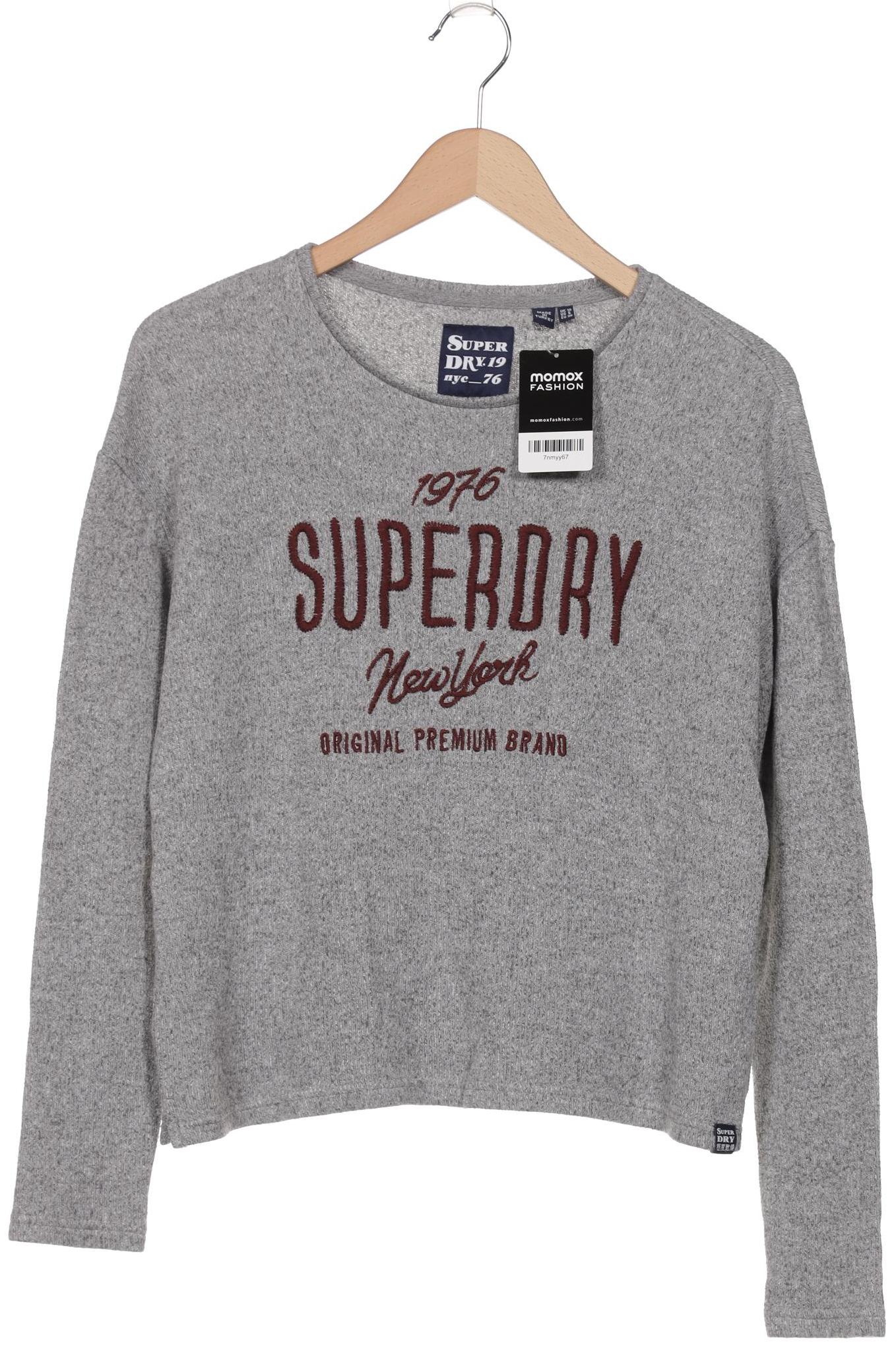 

Superdry Damen Pullover, grau, Gr. 38
