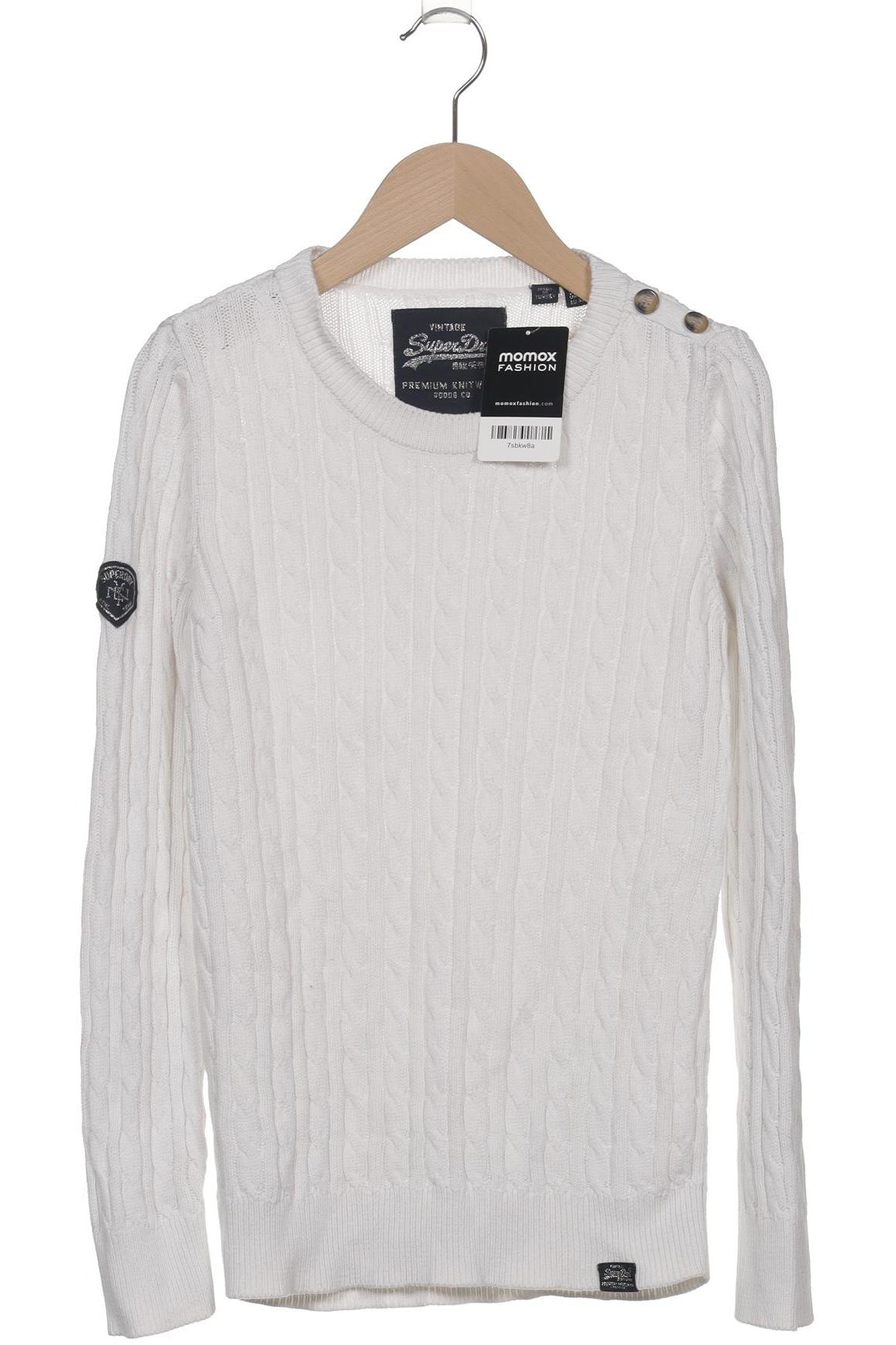 

Superdry Damen Pullover, weiß, Gr. 38