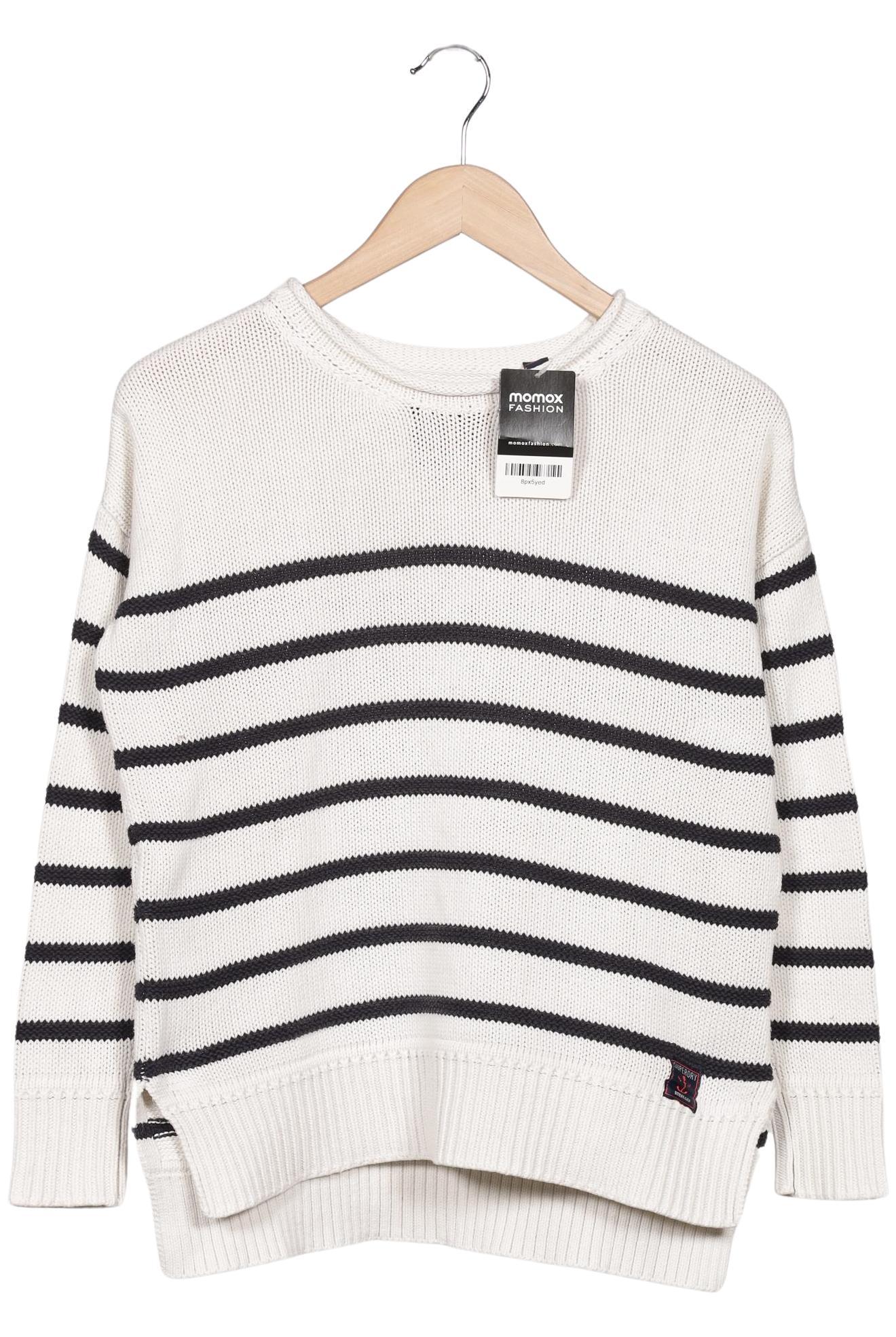 

Superdry Damen Pullover, weiß, Gr. 34