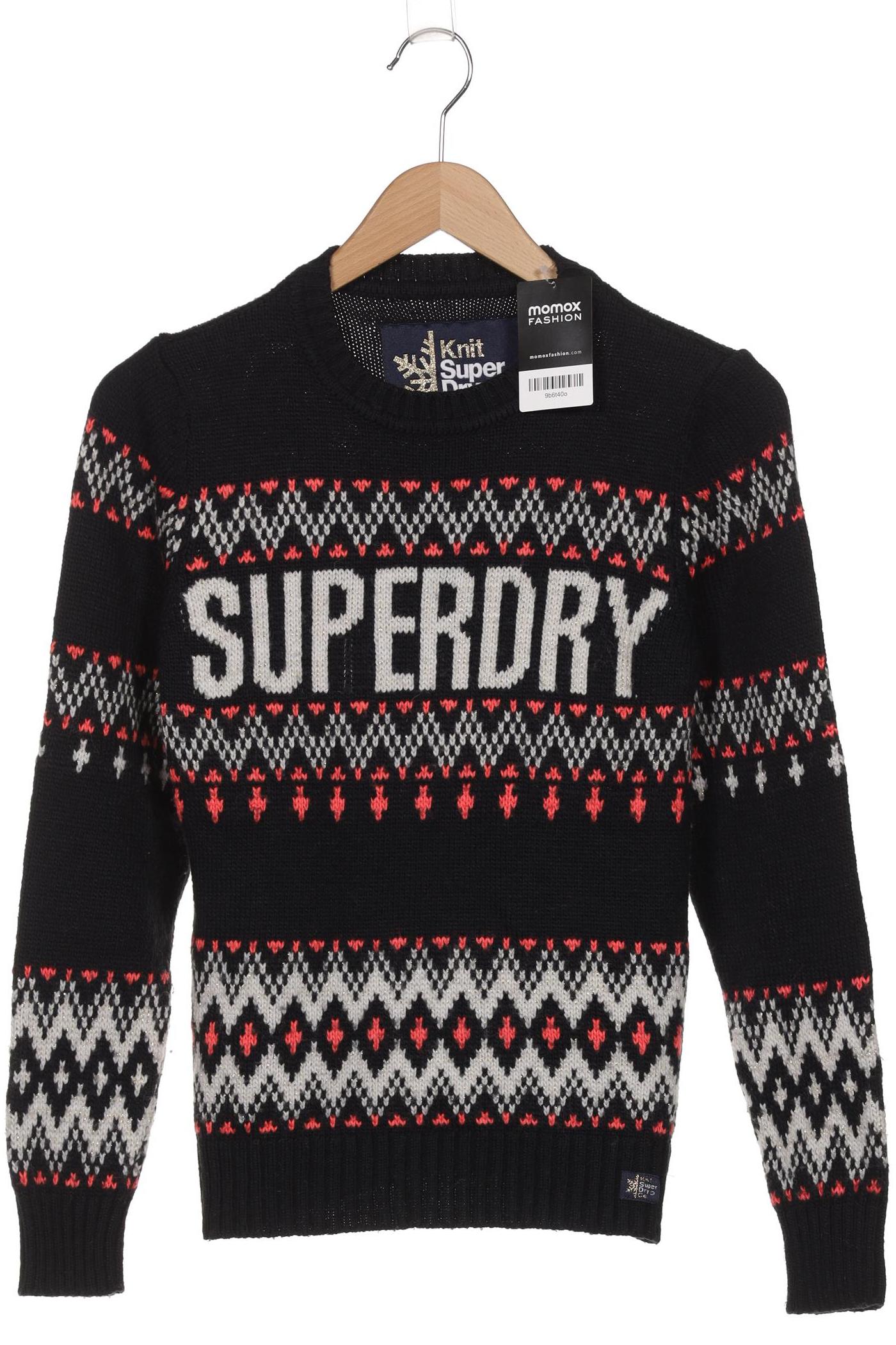 

Superdry Damen Pullover, schwarz, Gr. 36