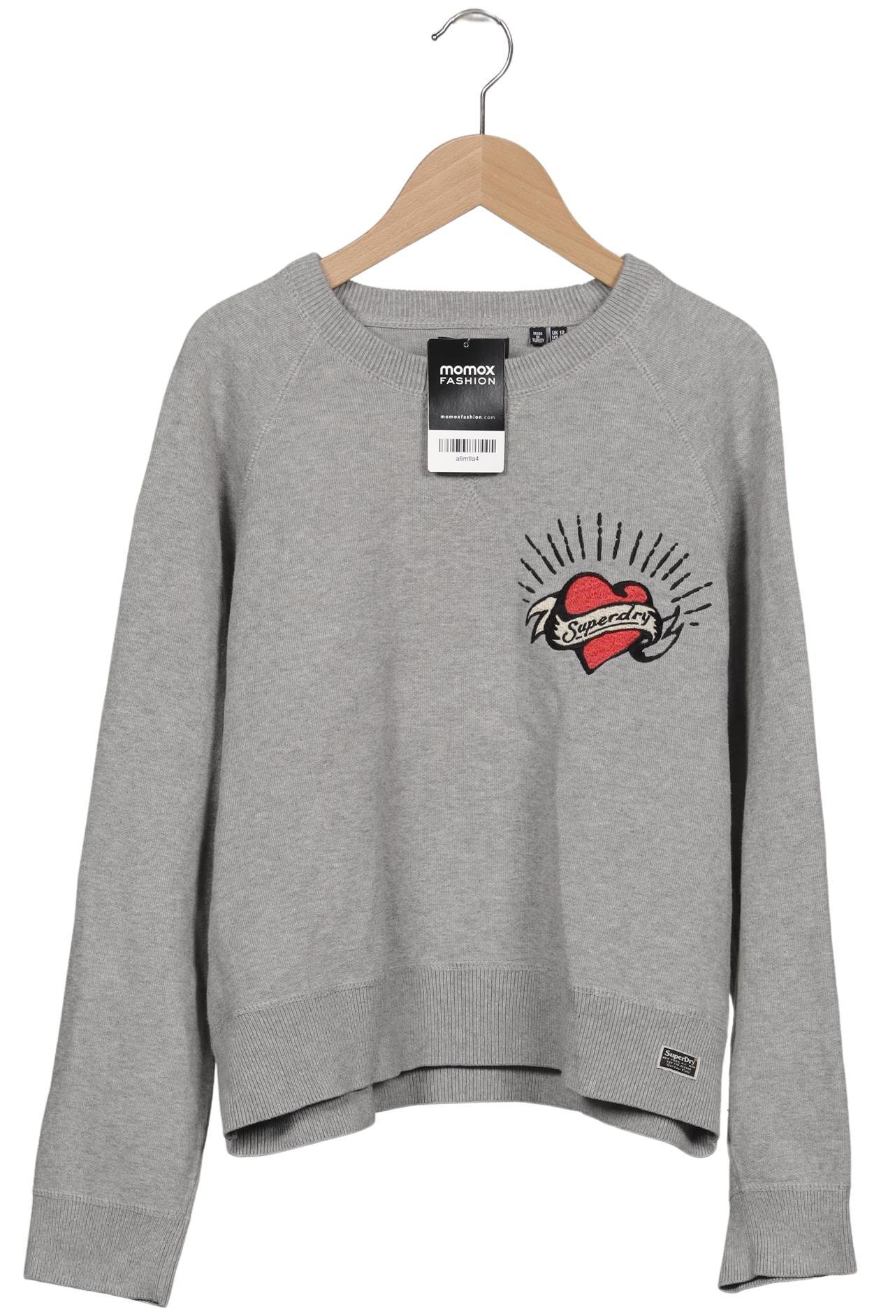 

Superdry Damen Pullover, grau, Gr. 40