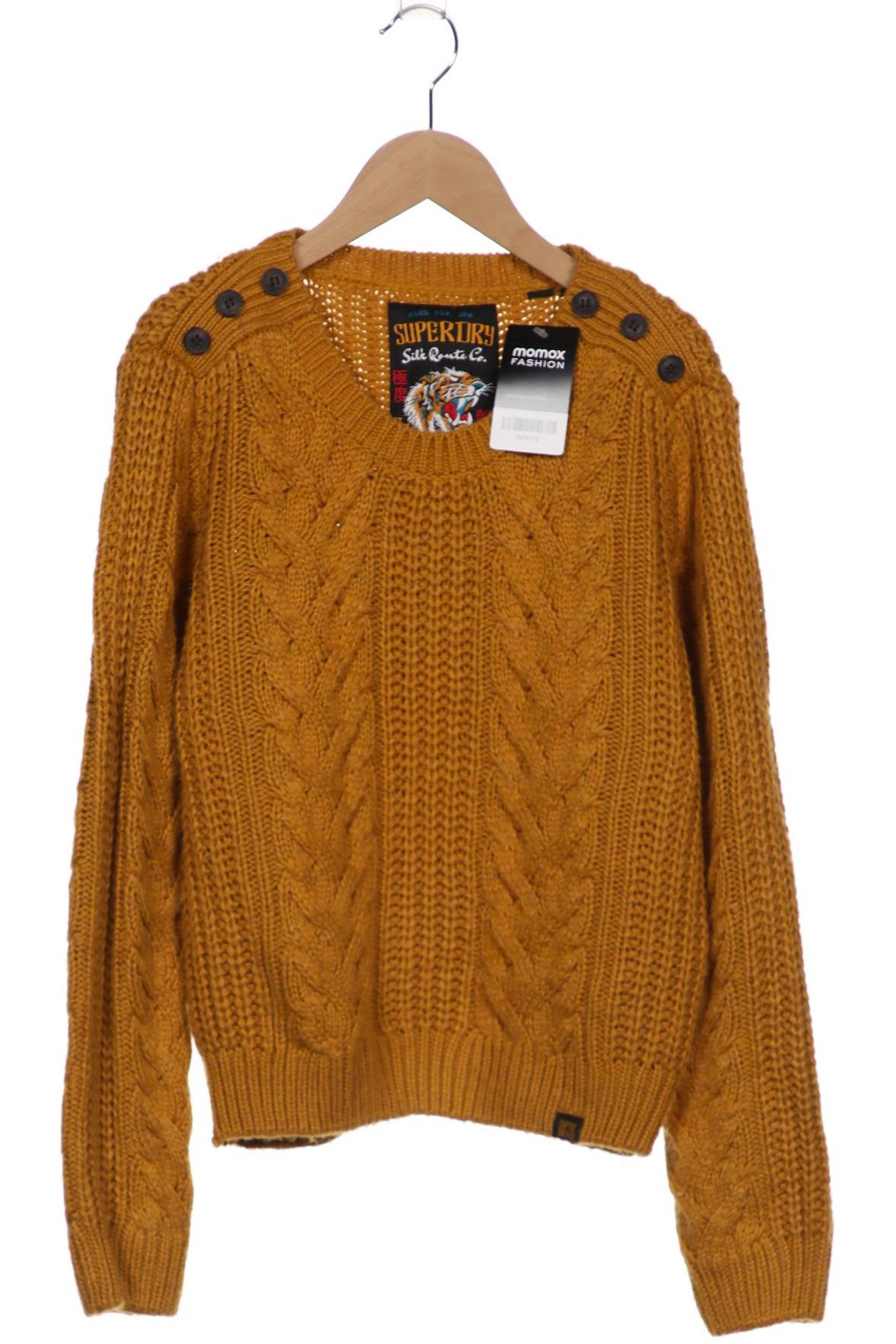 

Superdry Damen Pullover, gelb, Gr. 44