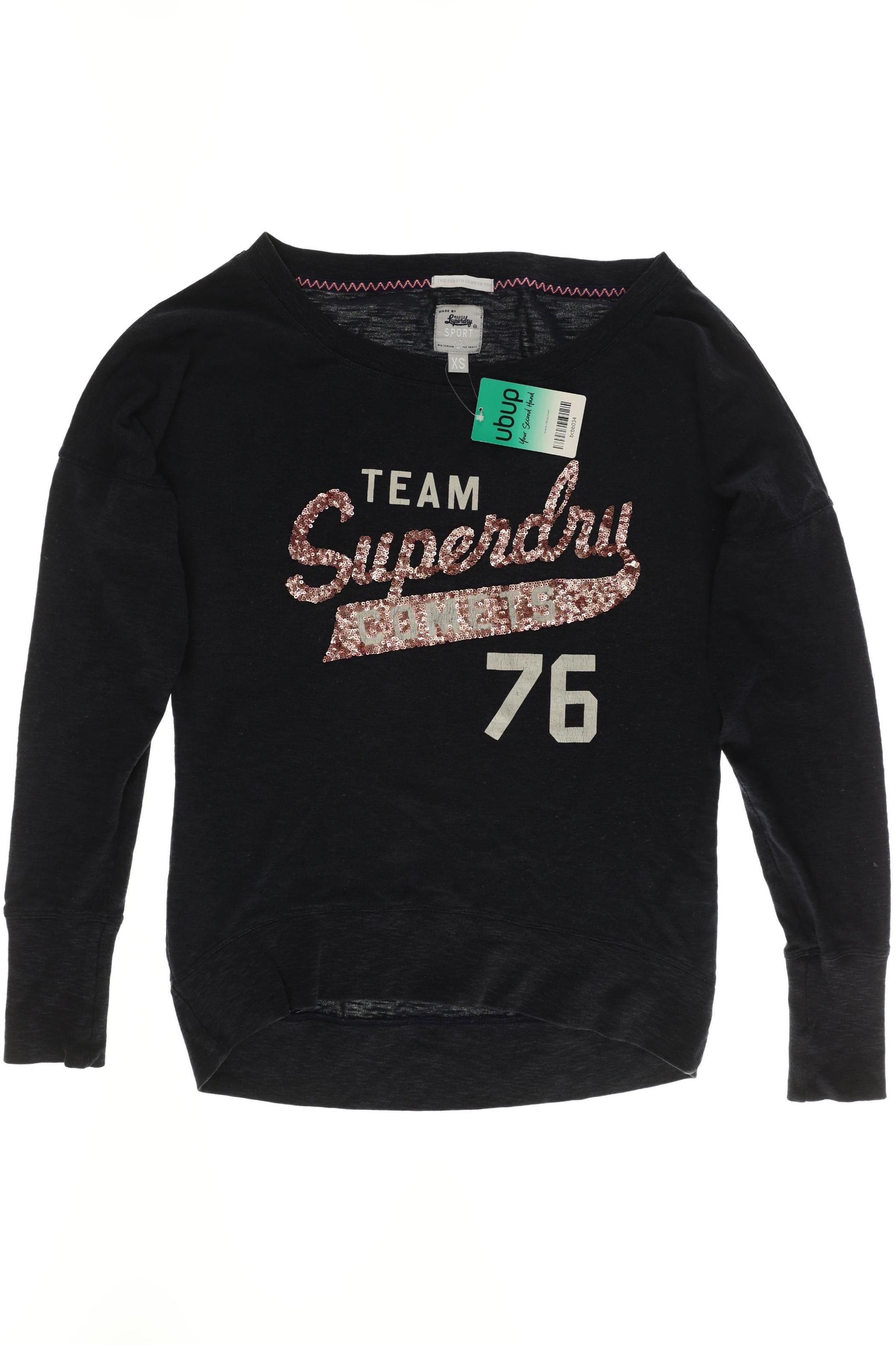 

Superdry Damen Sweatshirt, blau, Gr.