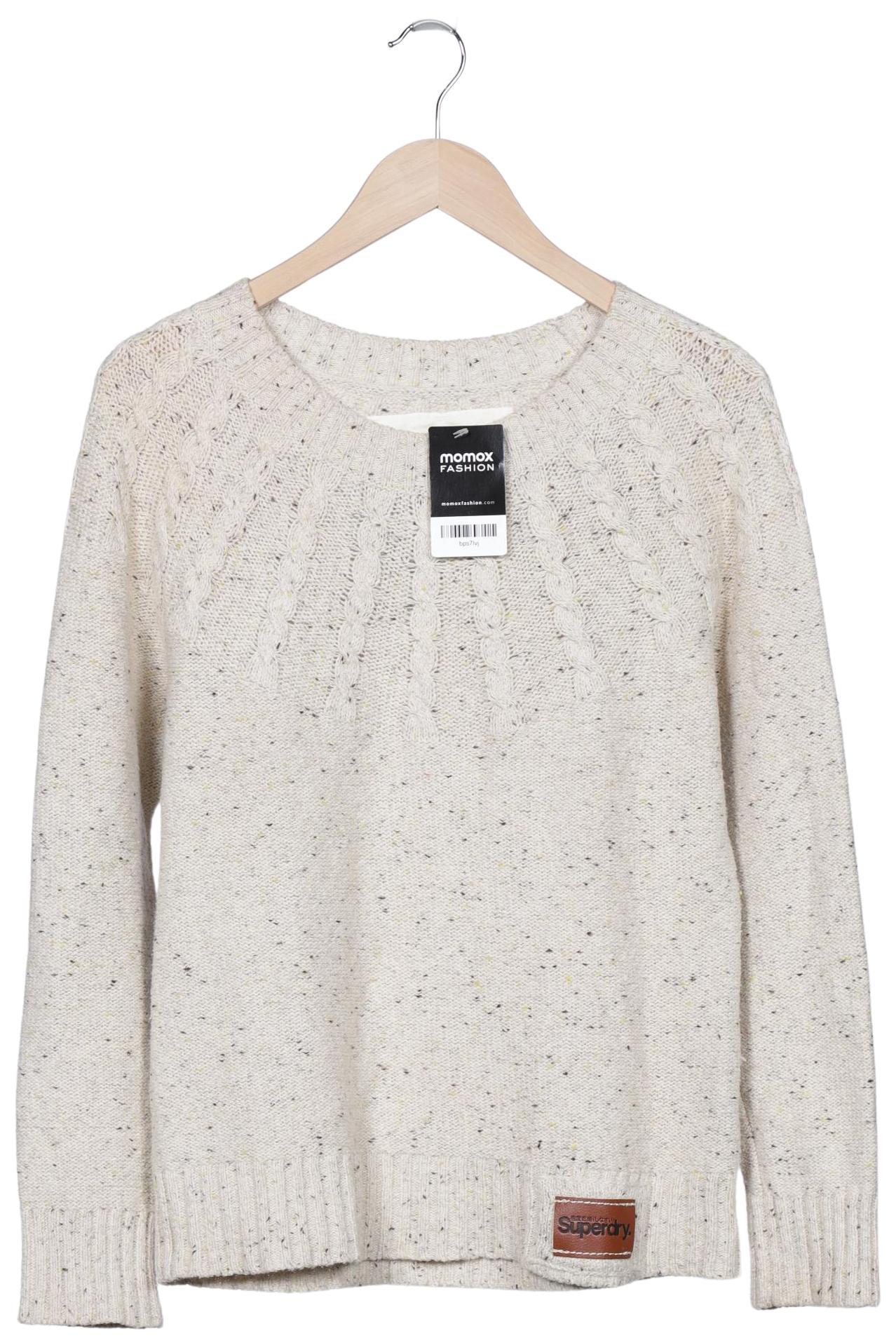 

Superdry Damen Pullover, cremeweiß, Gr. 42