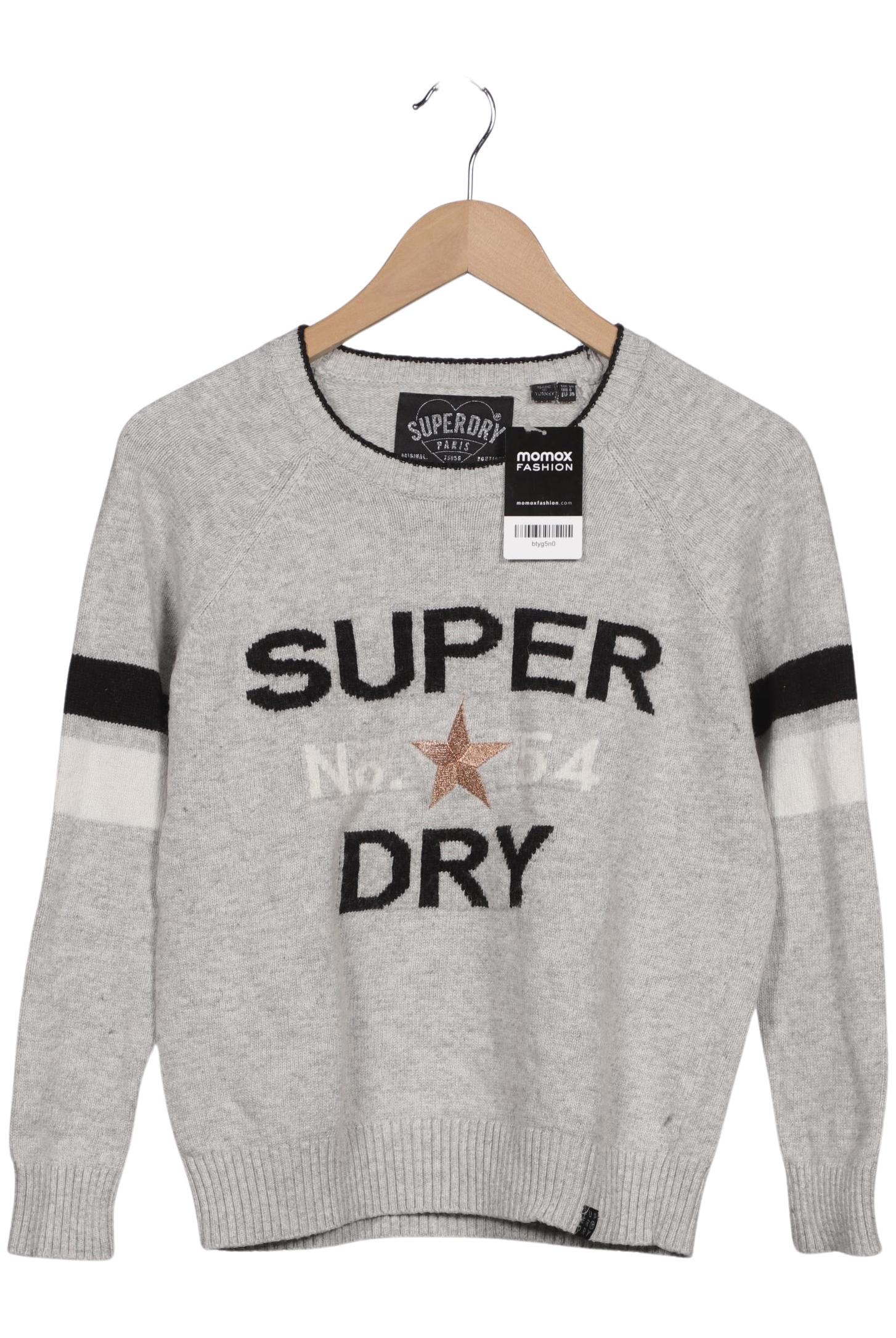 

Superdry Damen Pullover, grau, Gr. 38