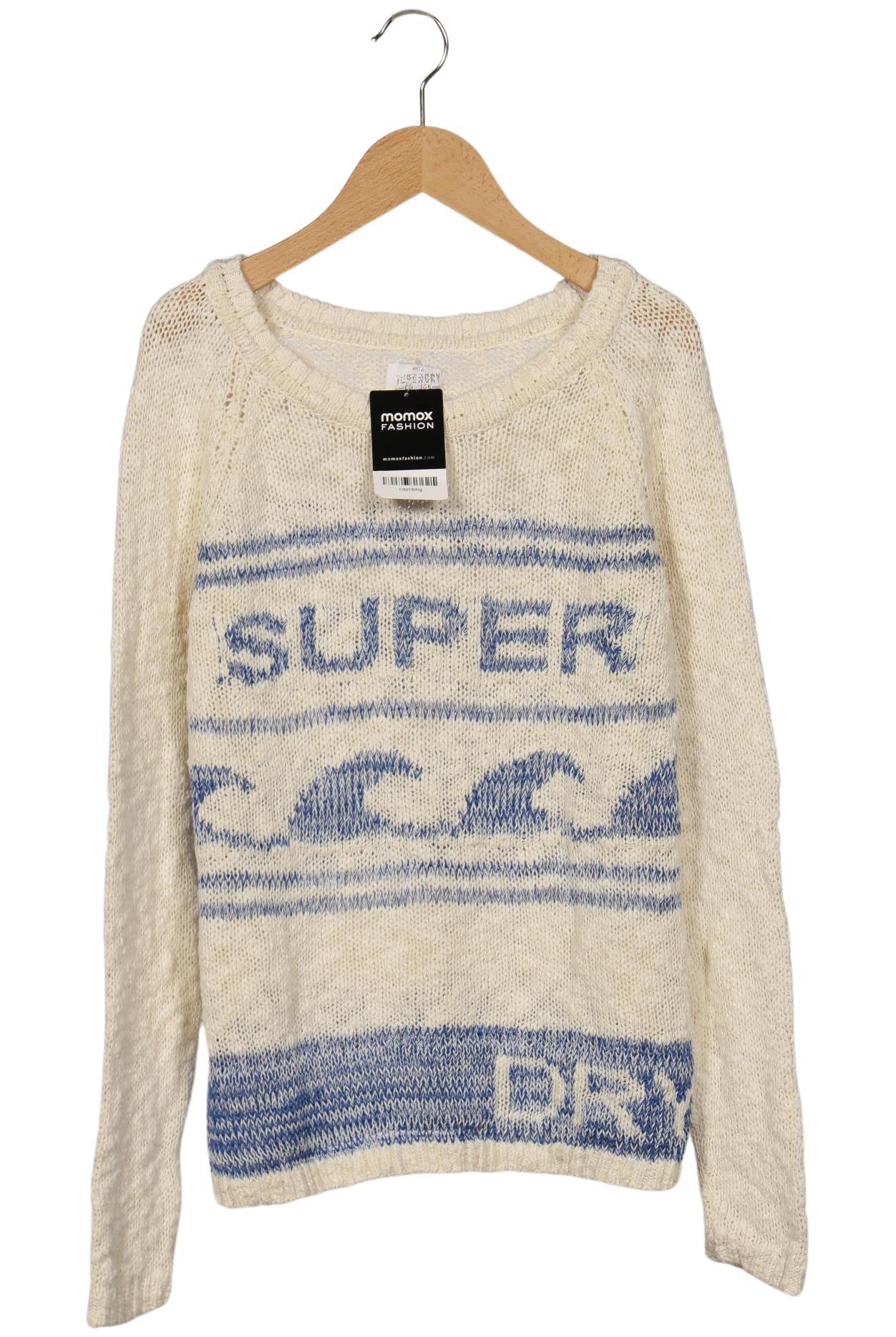 

Superdry Damen Pullover, cremeweiß, Gr. 38