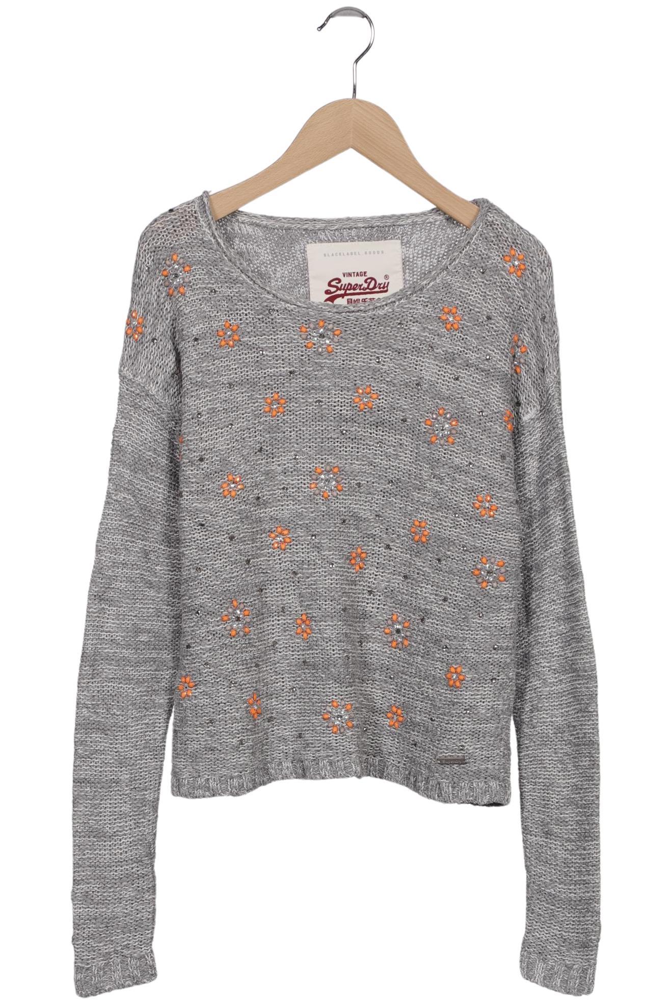 

Superdry Damen Pullover, grau, Gr. 34