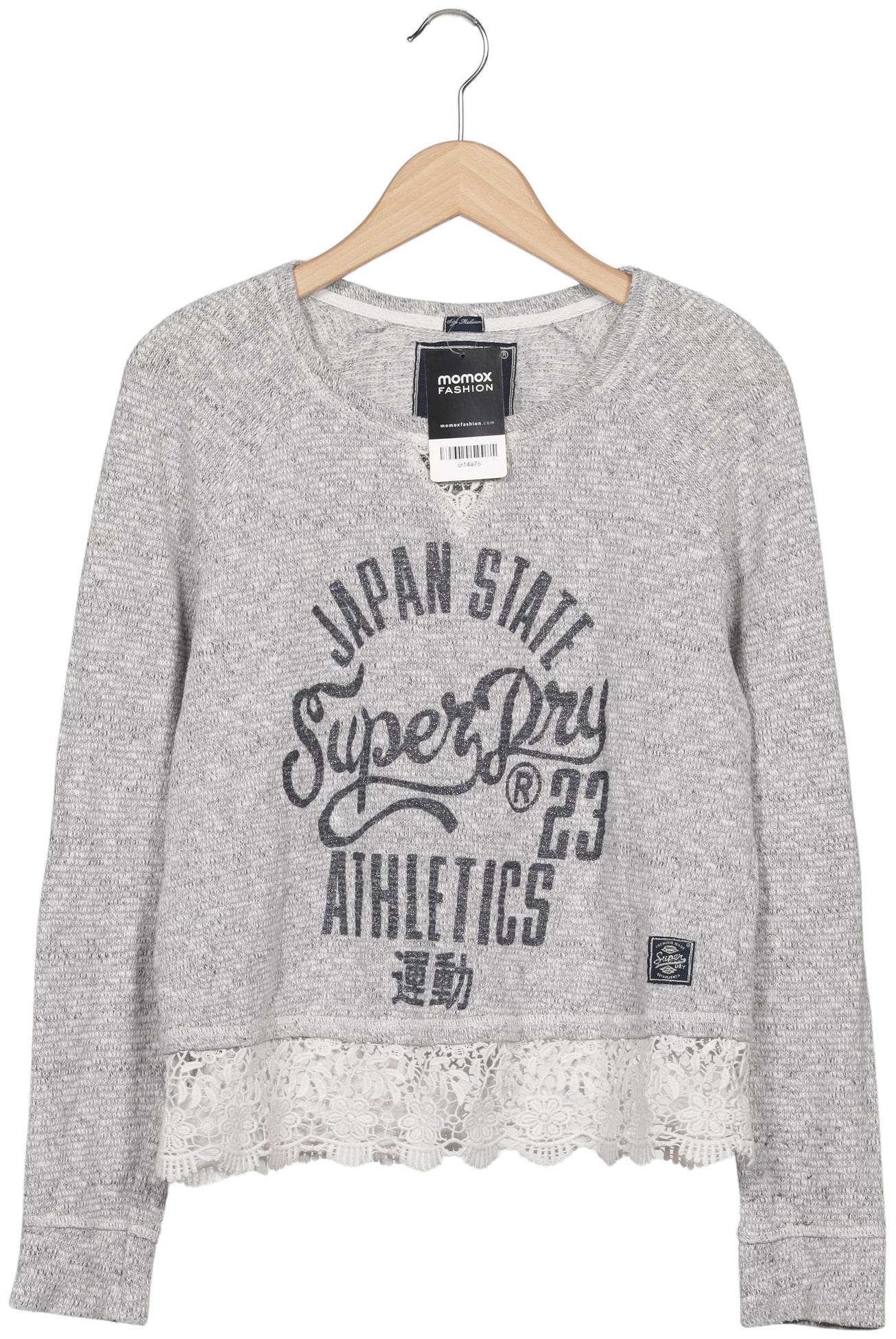 

Superdry Damen Pullover, grau, Gr. 38