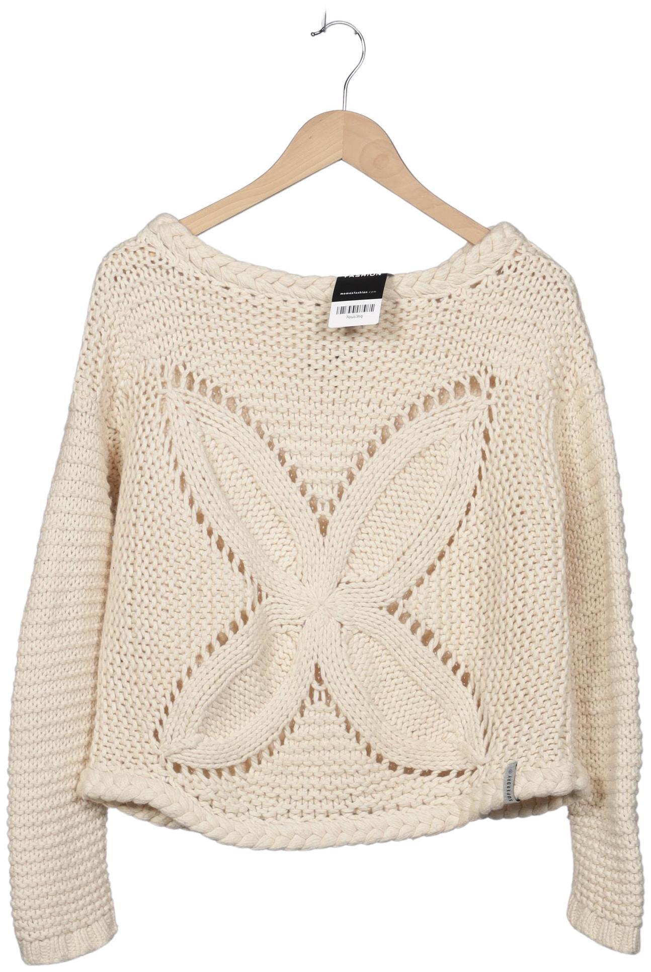 

Superdry Damen Pullover, cremeweiß, Gr. 42
