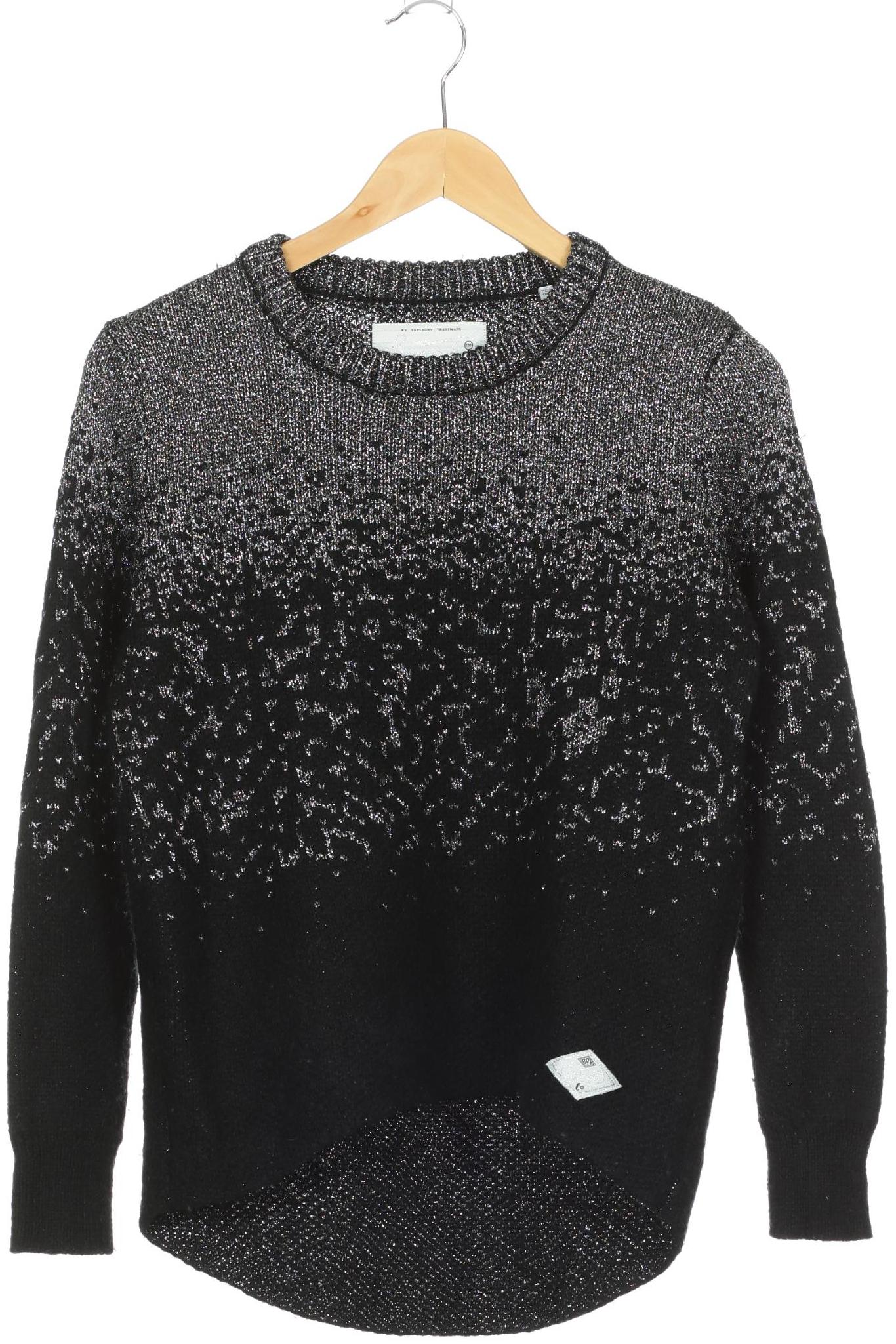 

Superdry Damen Pullover, schwarz, Gr. 36