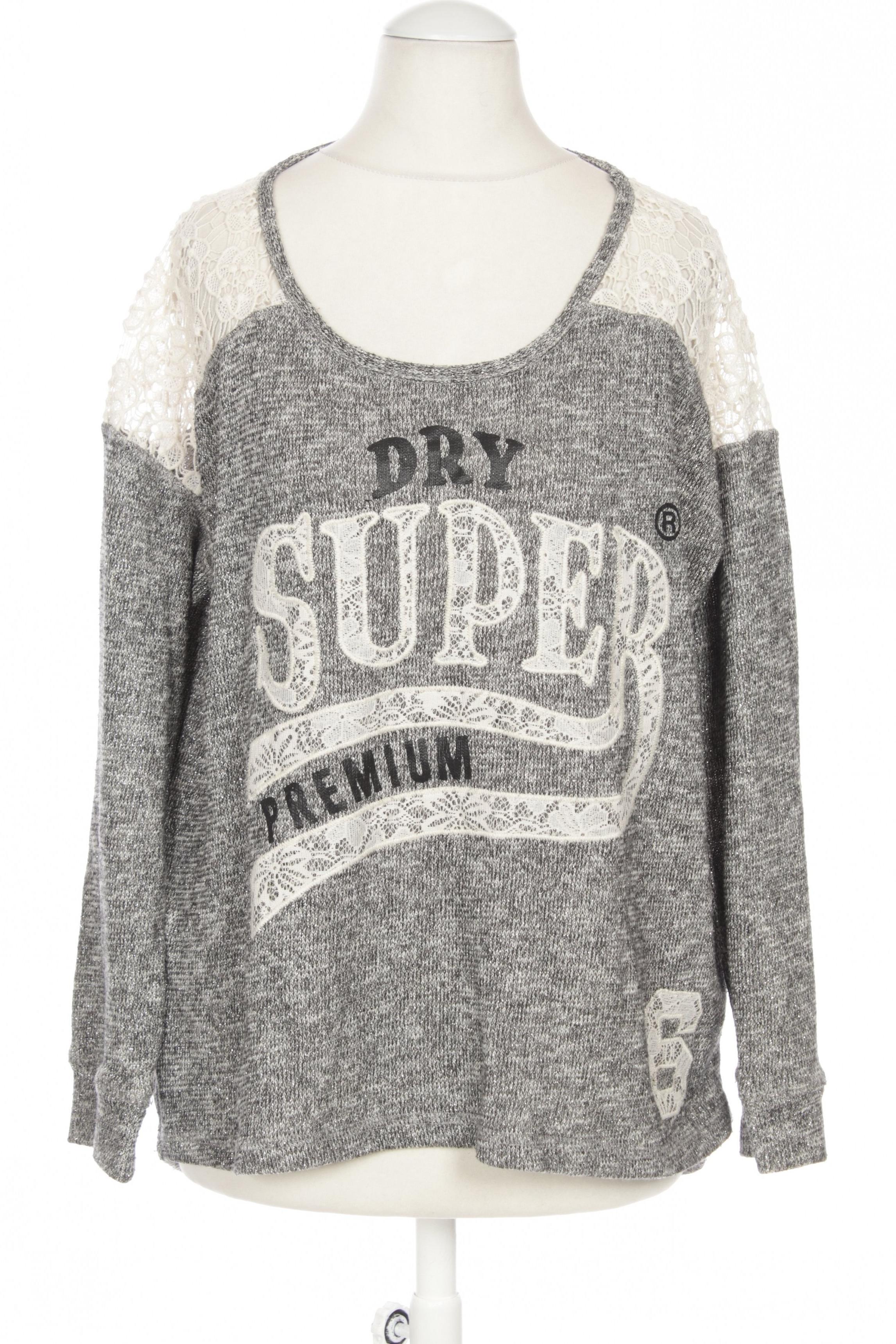 

Superdry Damen Pullover, grau, Gr.