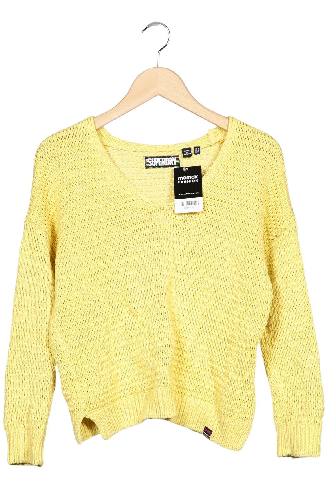 

Superdry Damen Pullover, gelb, Gr. 36