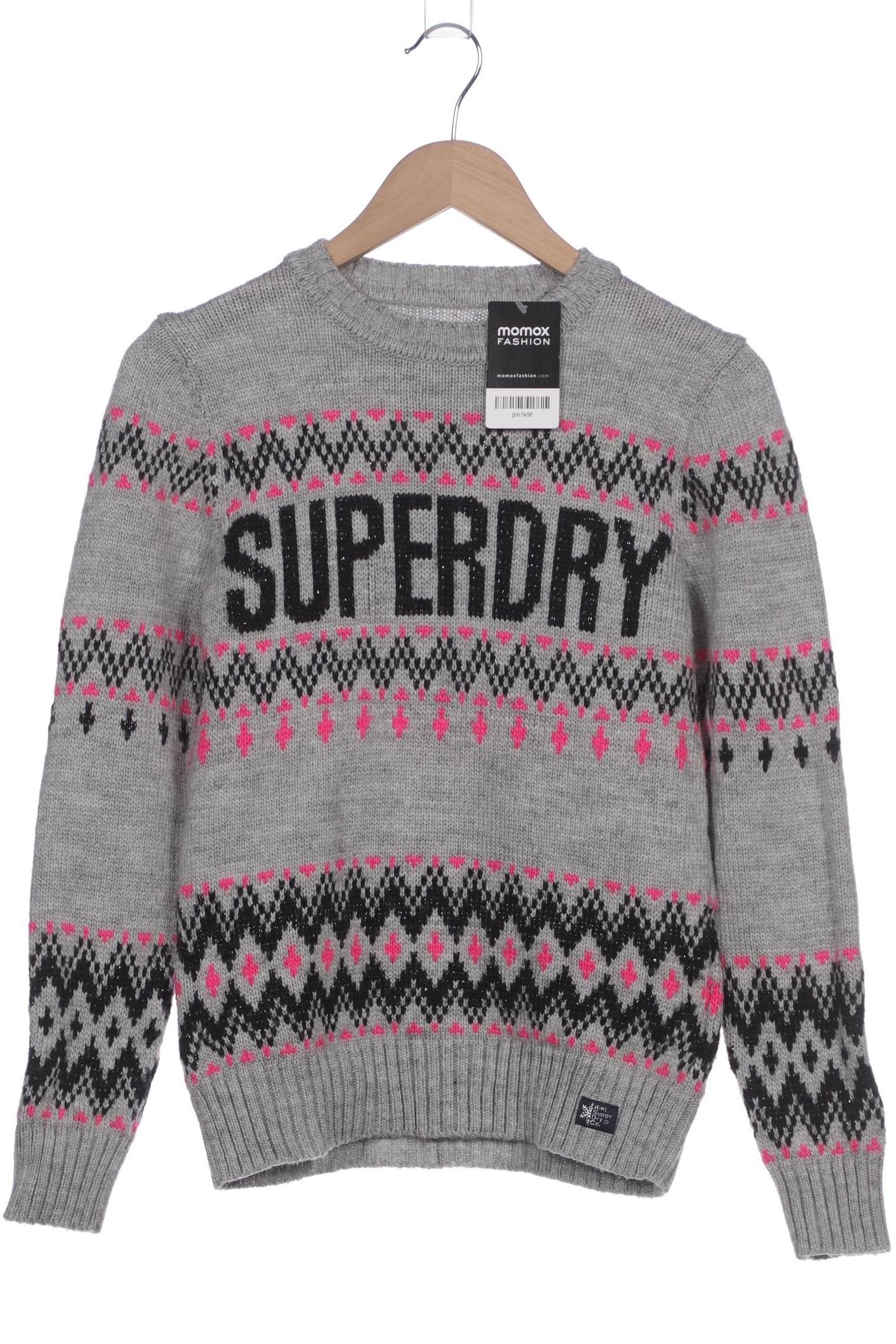 

Superdry Damen Pullover, grau, Gr. 36