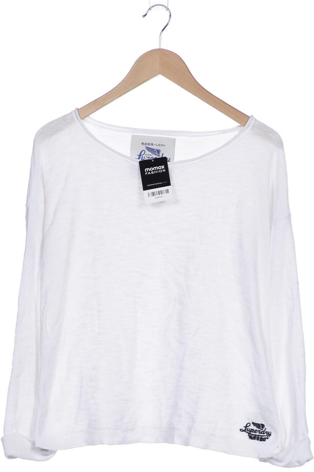 

Superdry Damen Pullover, weiß, Gr. 36