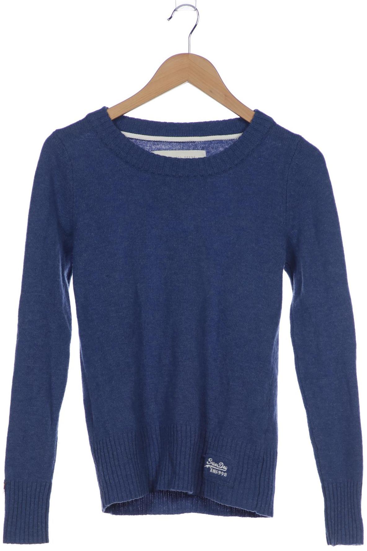 

Superdry Damen Pullover, blau, Gr. 38