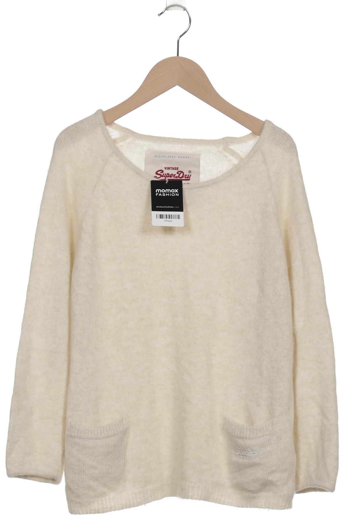 

Superdry Damen Pullover, cremeweiß, Gr. 36