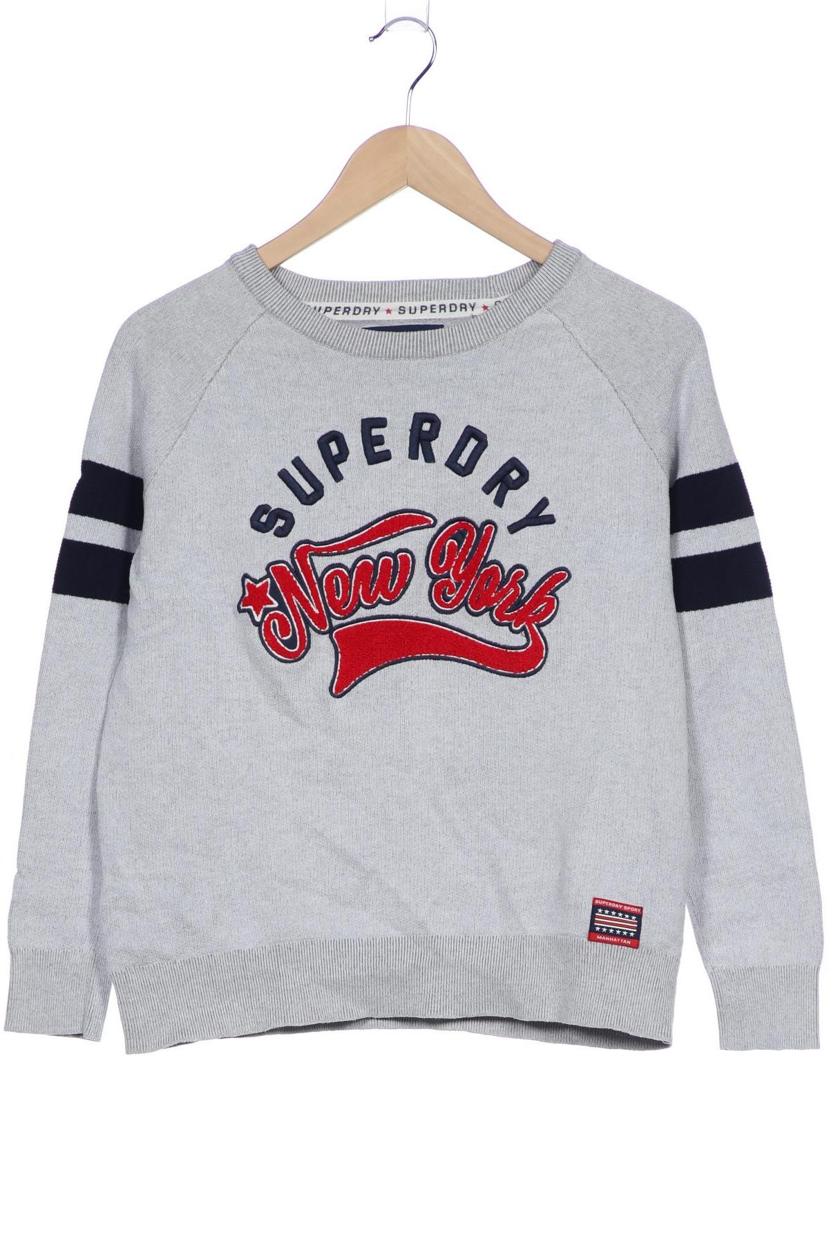 

Superdry Damen Pullover, grau, Gr. 40