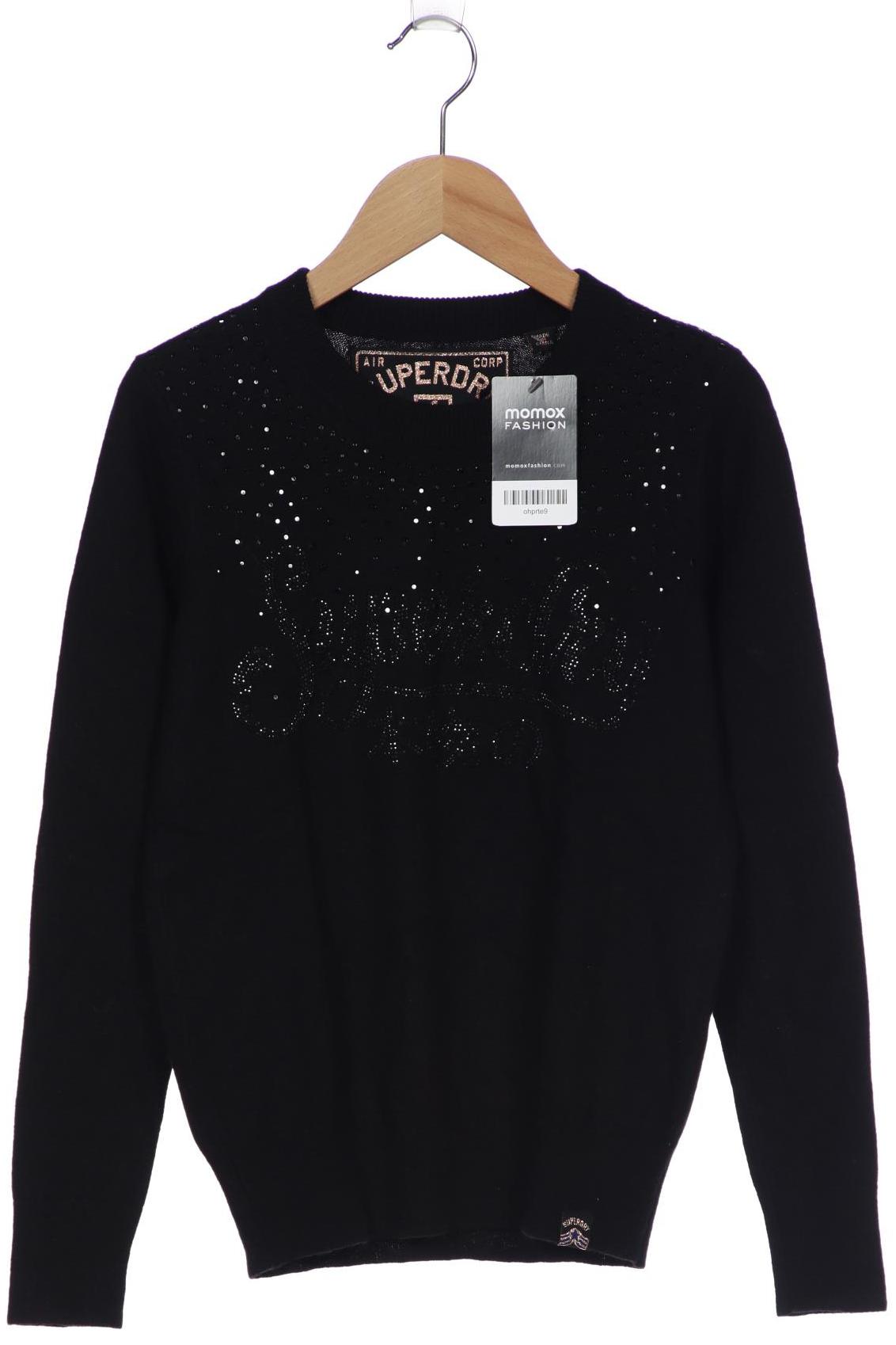 

Superdry Damen Pullover, schwarz