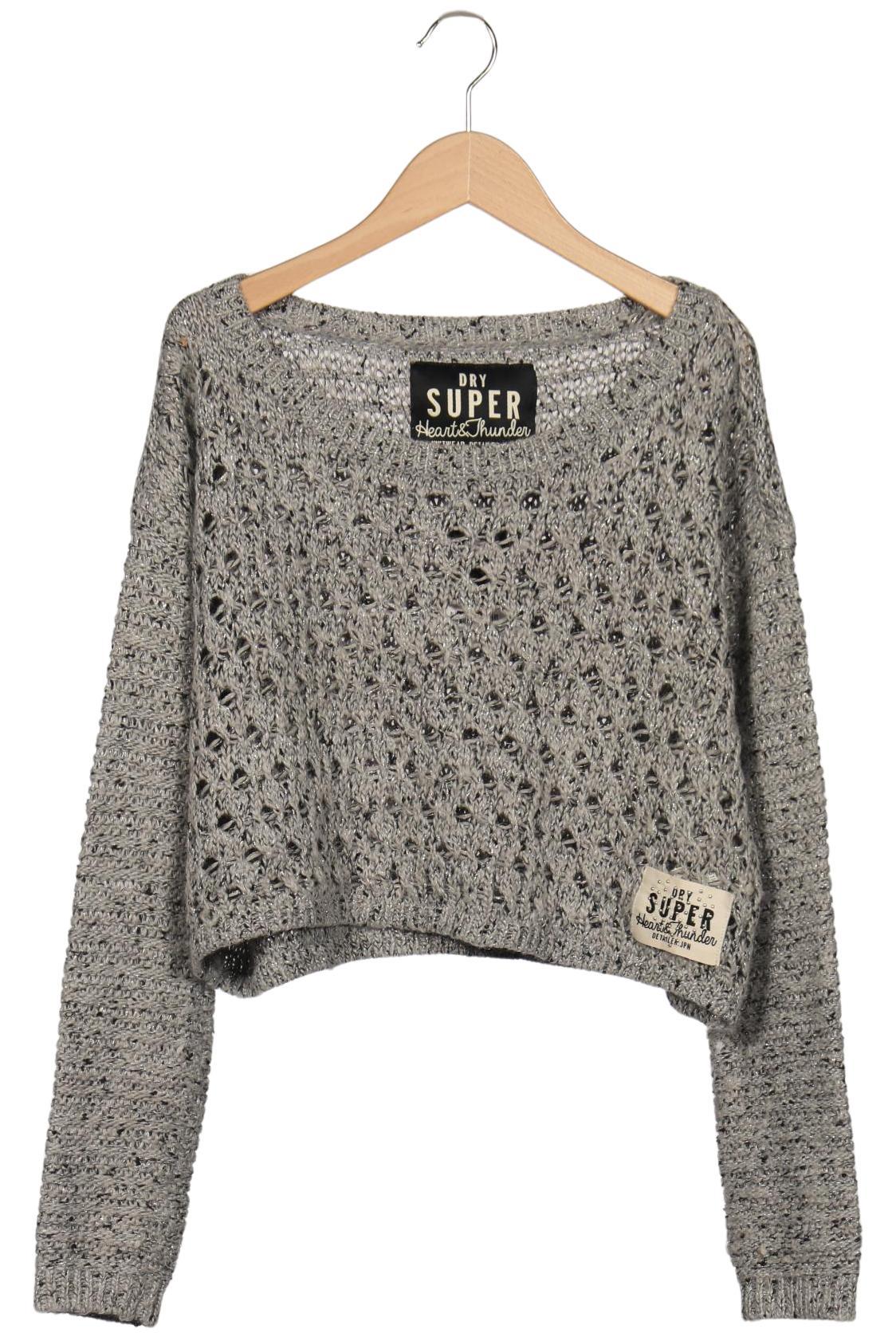 

Superdry Damen Pullover, grau, Gr. 38