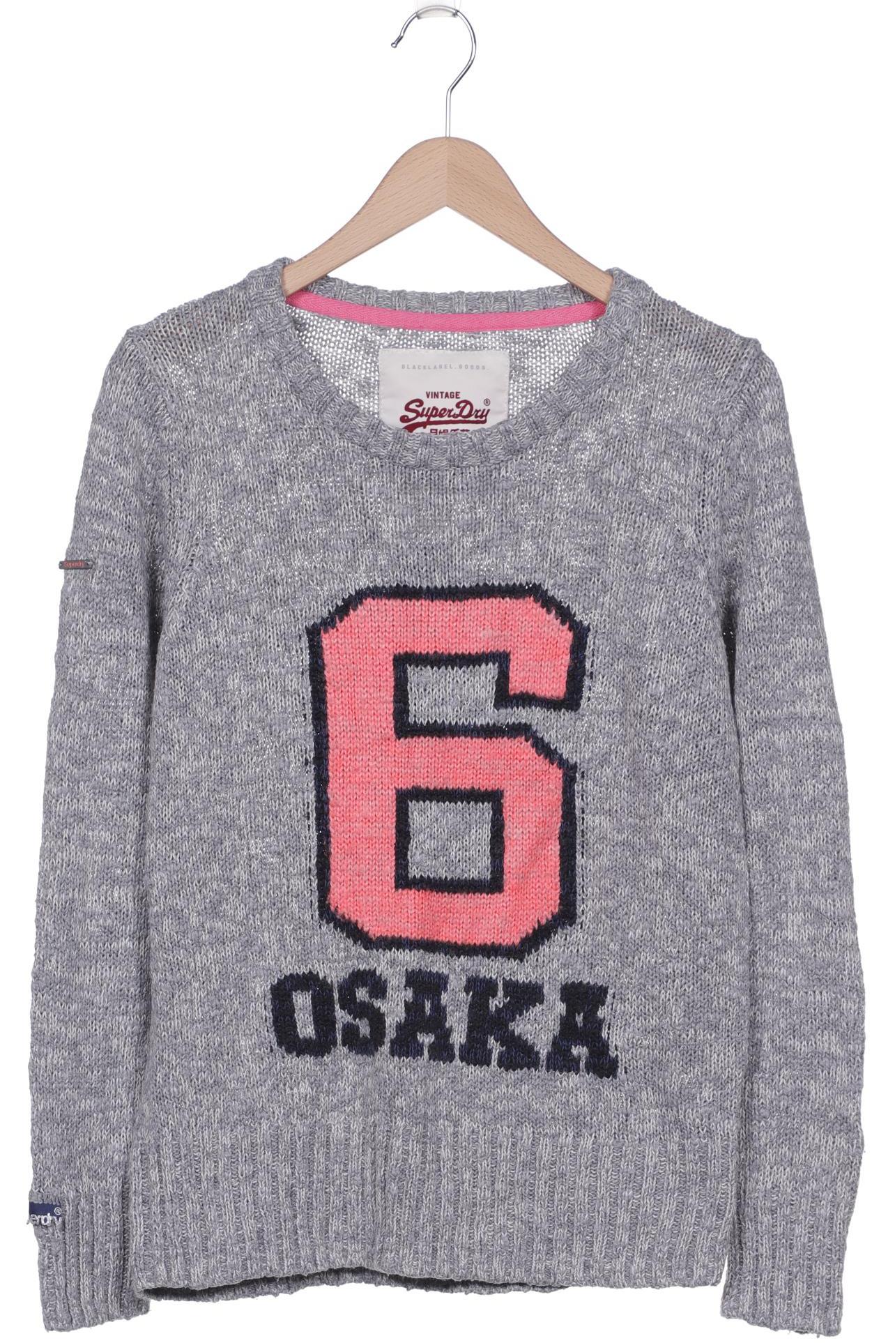 

Superdry Damen Pullover, grau, Gr. 38