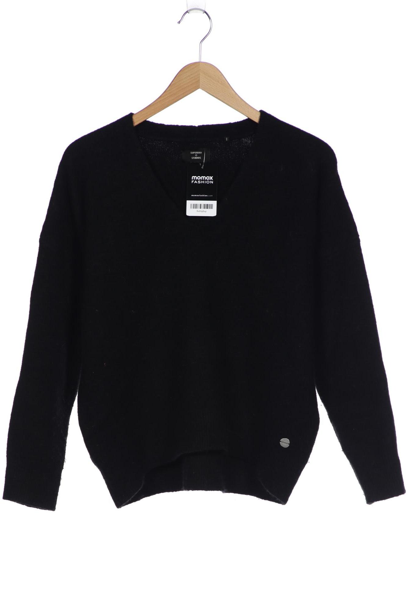 

Superdry Damen Pullover, schwarz