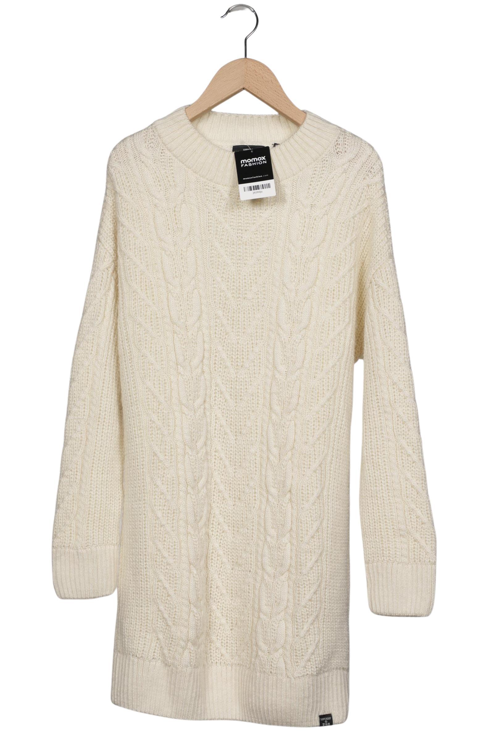 

Superdry Damen Pullover, cremeweiß, Gr. 38