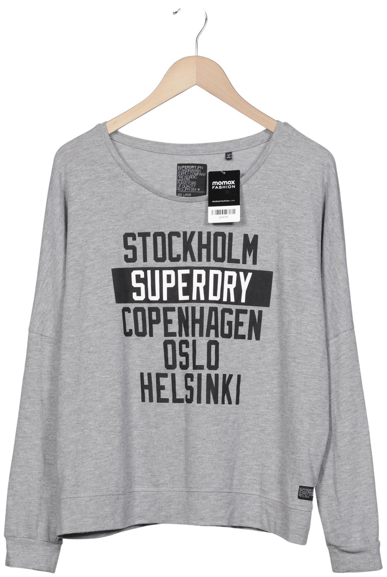 

Superdry Damen Pullover, grau, Gr. 42