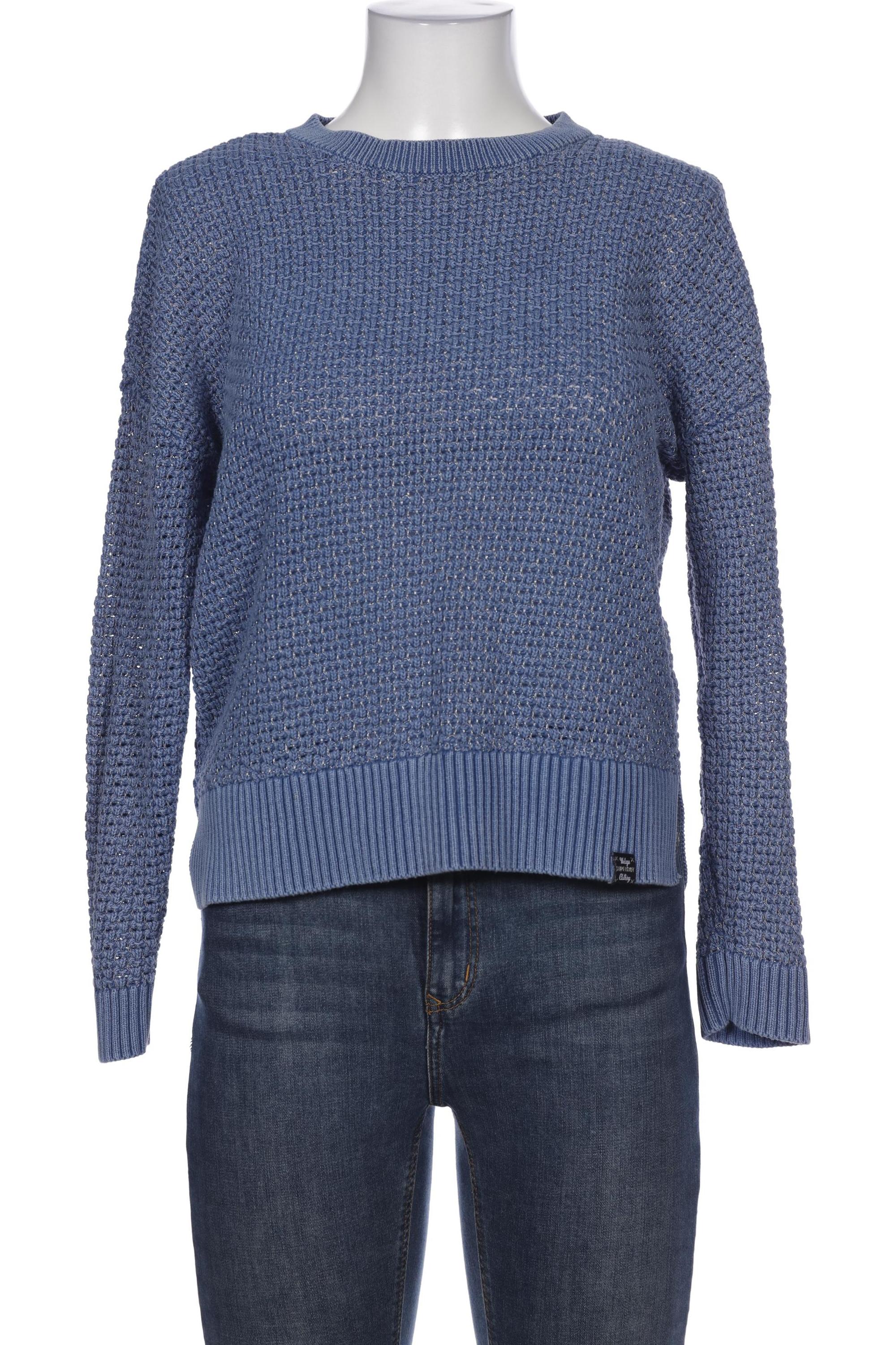 

Superdry Damen Pullover, blau, Gr. 38