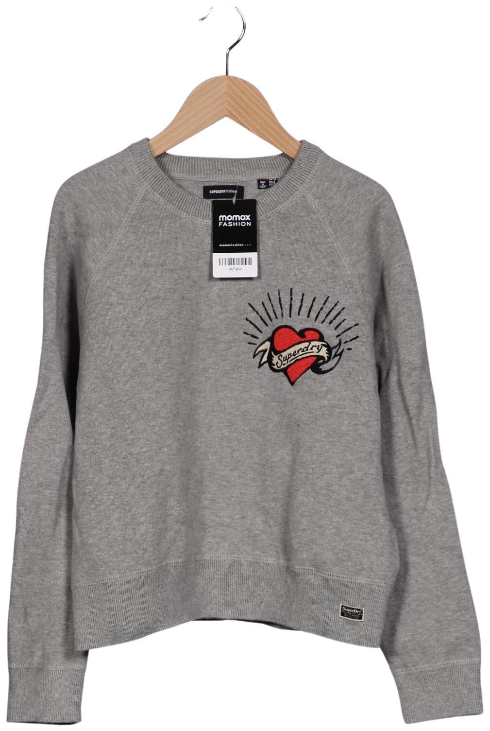 

Superdry Damen Pullover, grau, Gr. 38
