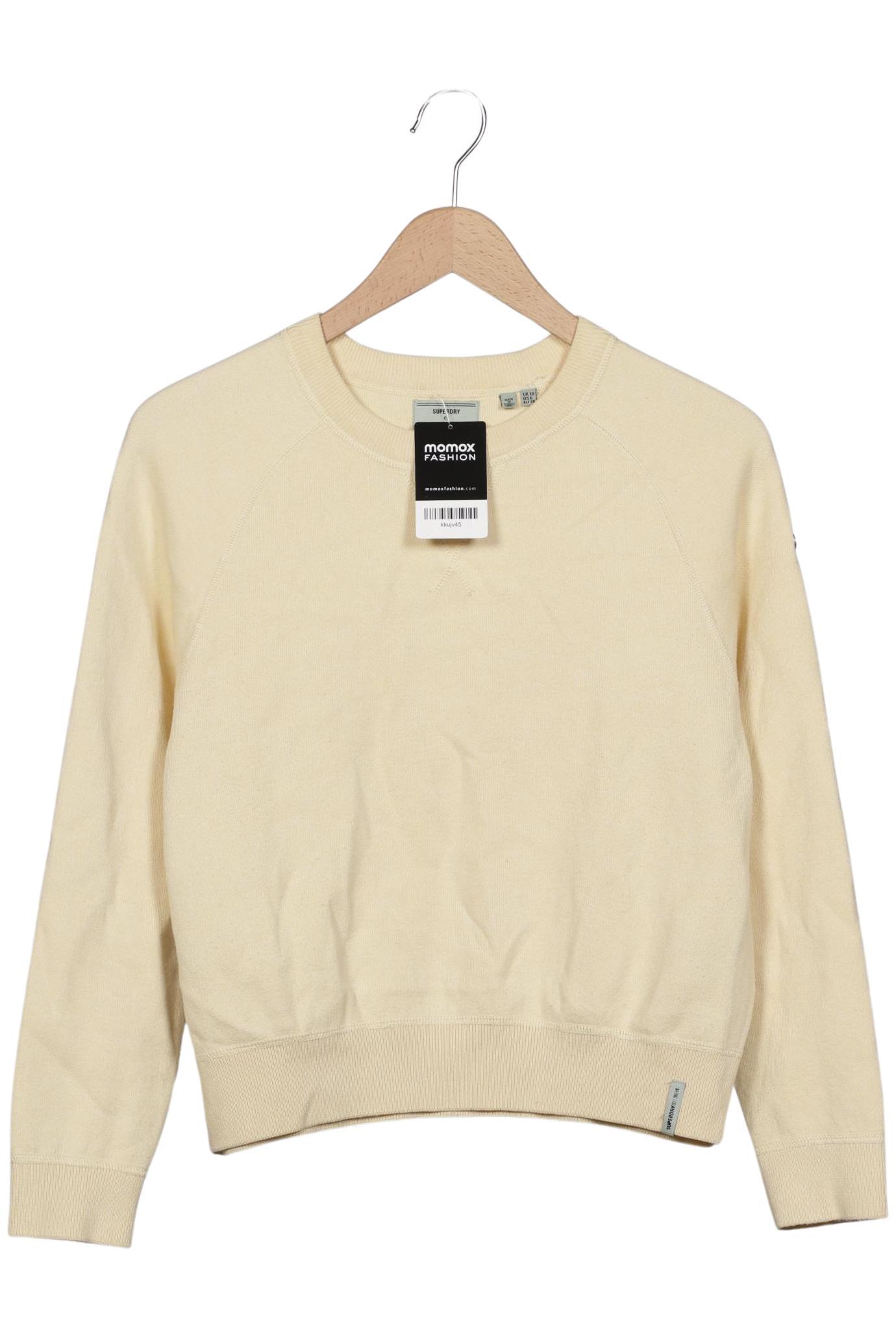 

Superdry Damen Pullover, cremeweiß, Gr. 38