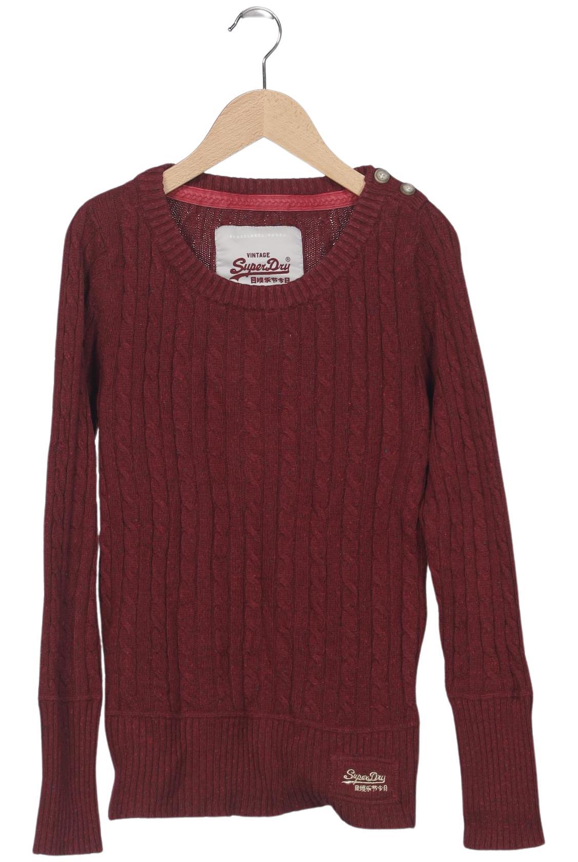 

Superdry Damen Pullover, bordeaux, Gr. 38