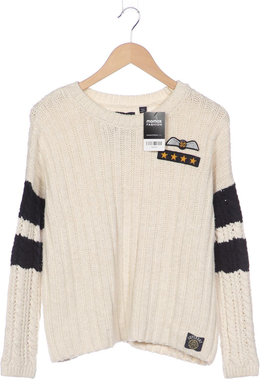 

Superdry Damen Pullover, cremeweiß, Gr. 36