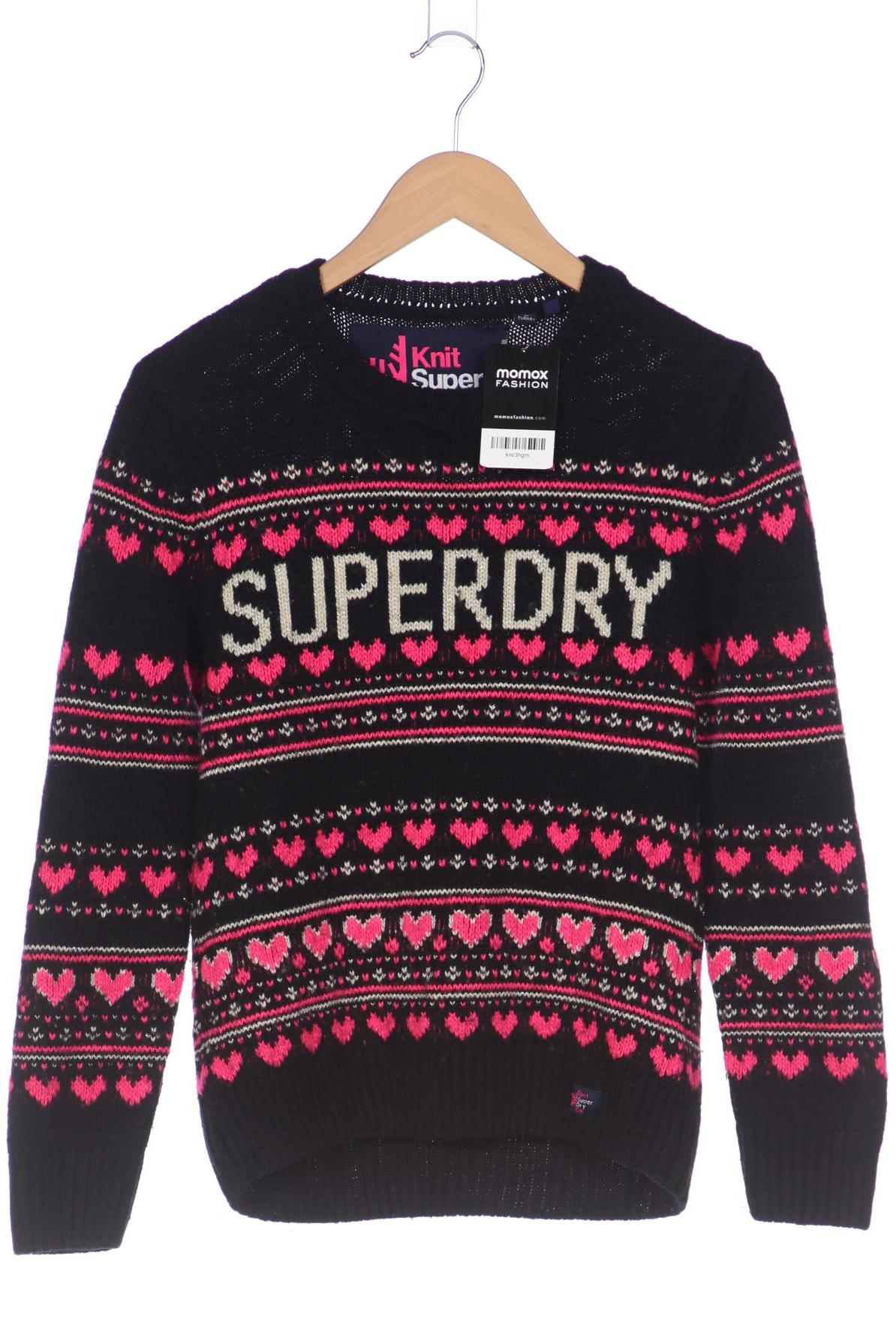 

Superdry Damen Pullover, schwarz, Gr. 40