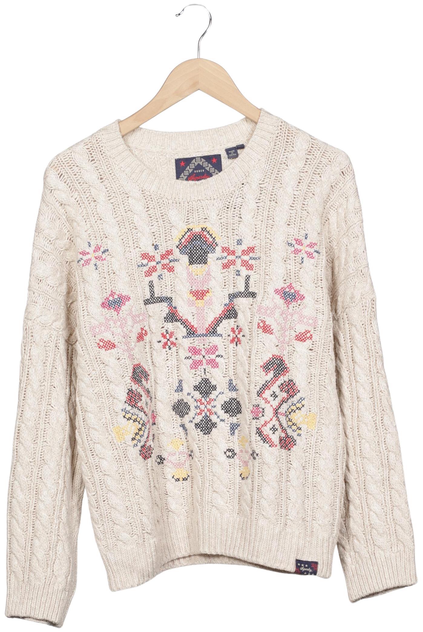 

Superdry Damen Pullover, beige, Gr. 44