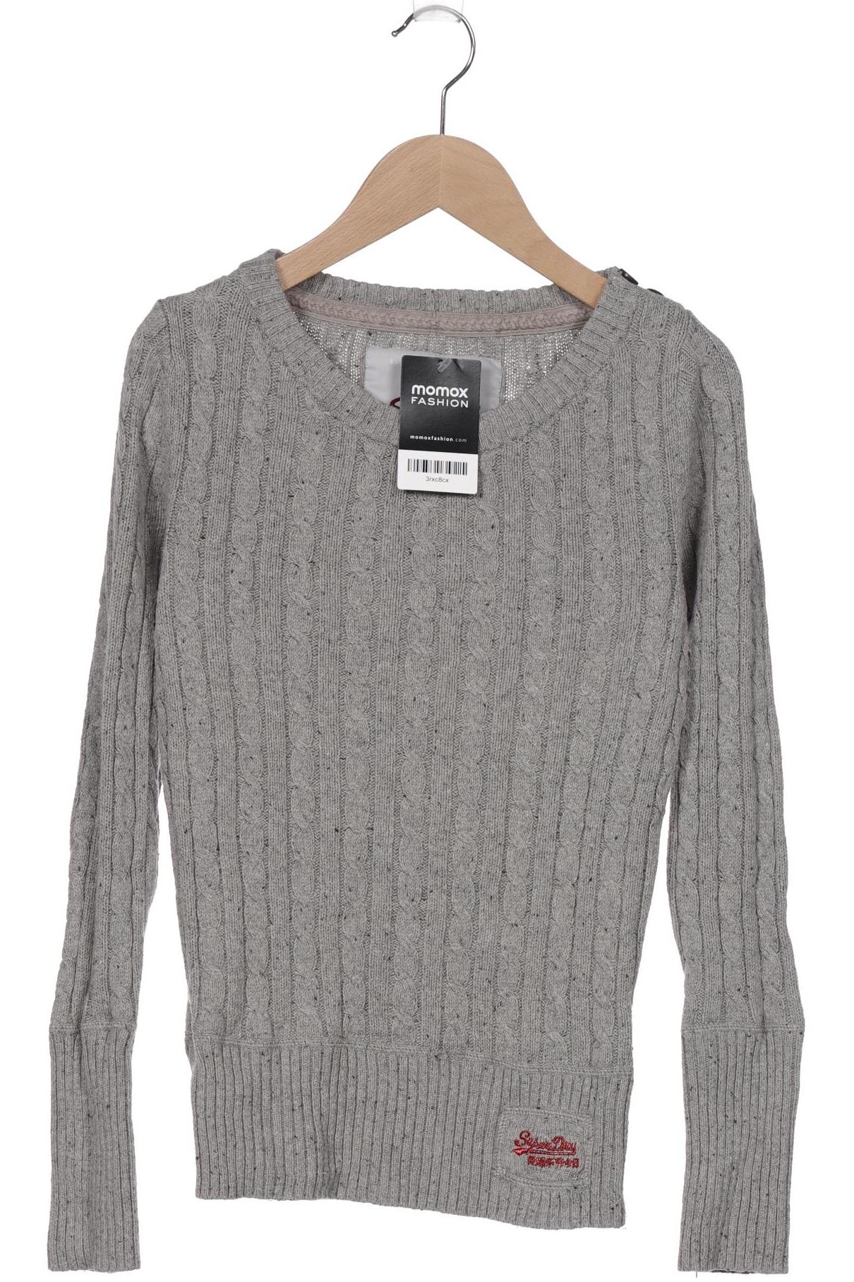 

Superdry Damen Pullover, grau, Gr. 34