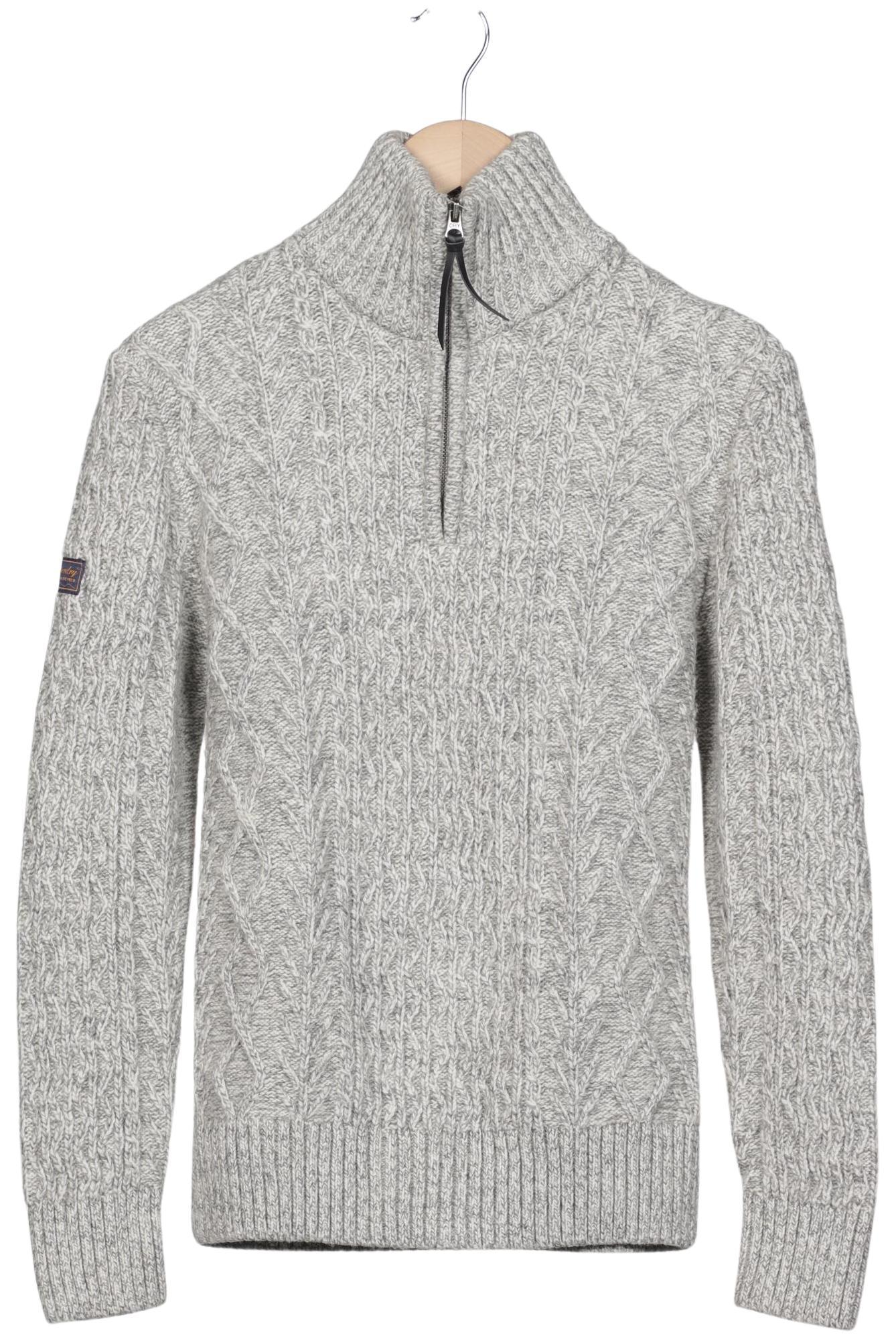 

Superdry Damen Pullover, grau, Gr. 38
