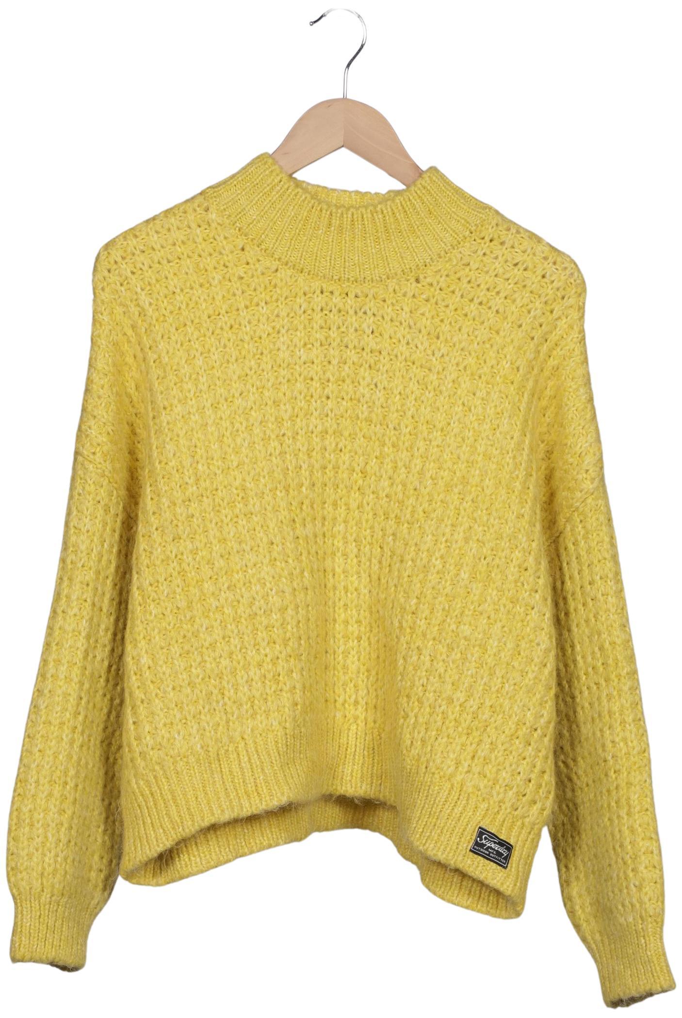 

Superdry Damen Pullover, gelb, Gr. 42