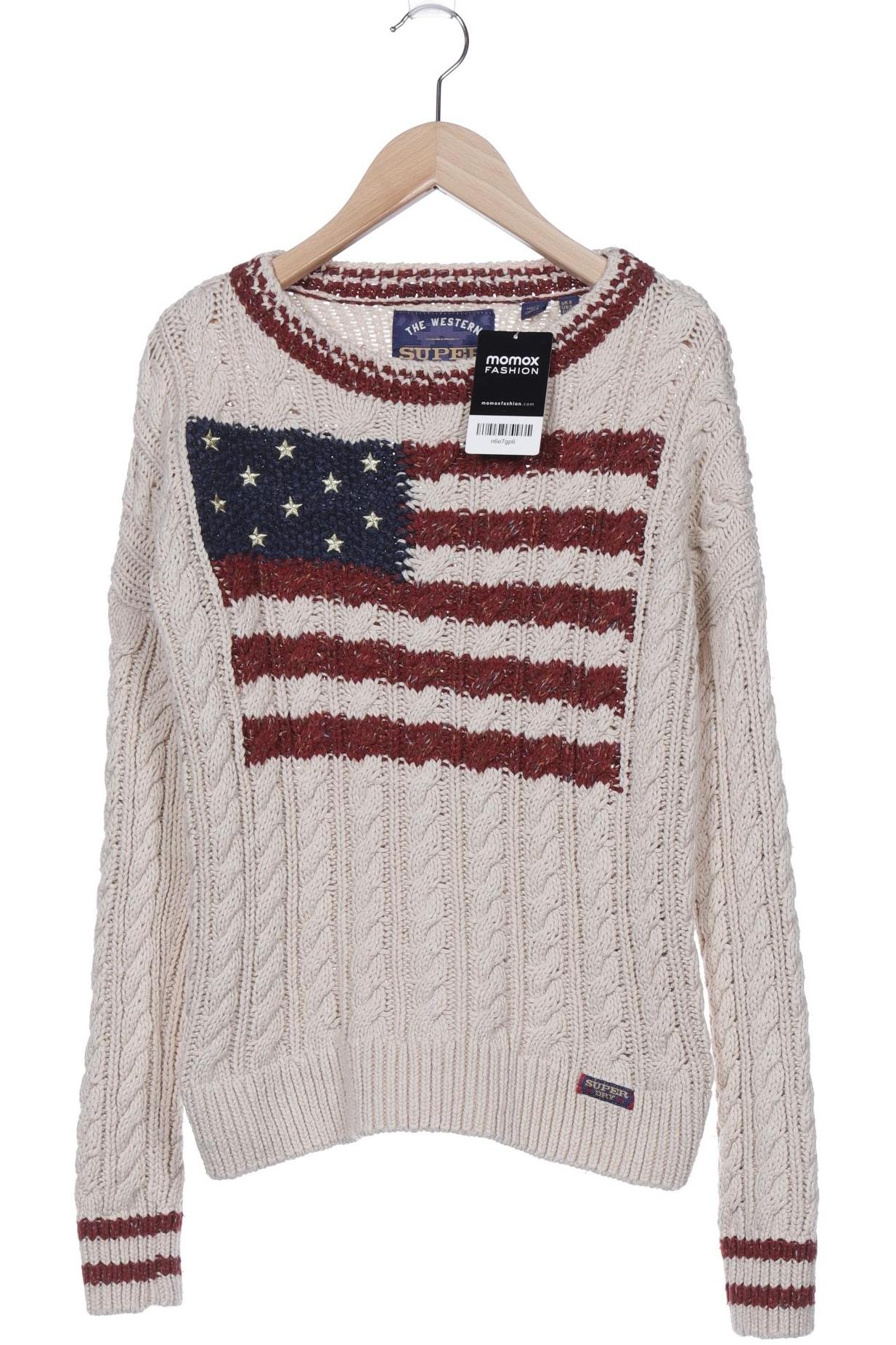 

Superdry Damen Pullover, beige, Gr. 34