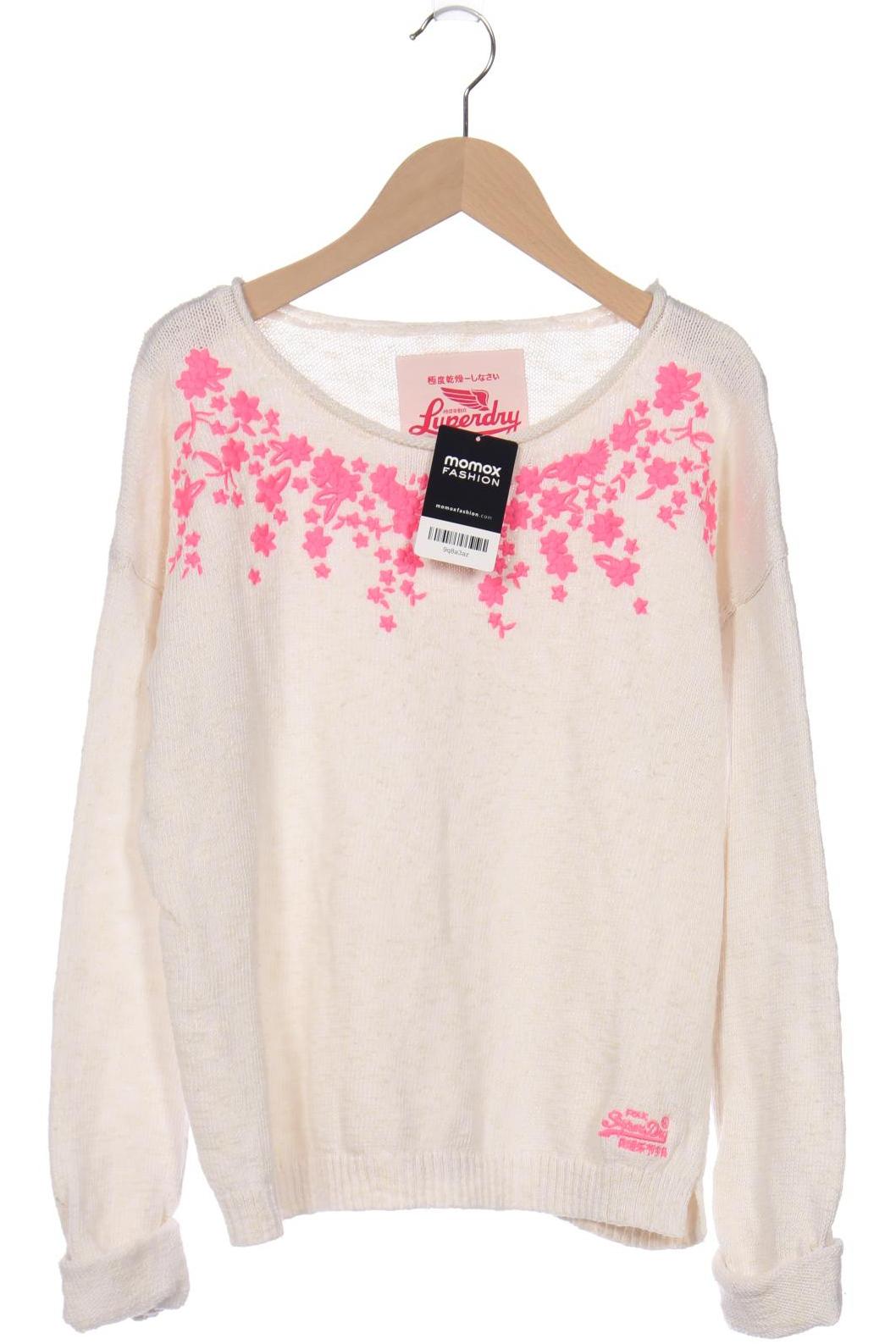 

Superdry Damen Pullover, cremeweiß, Gr. 38