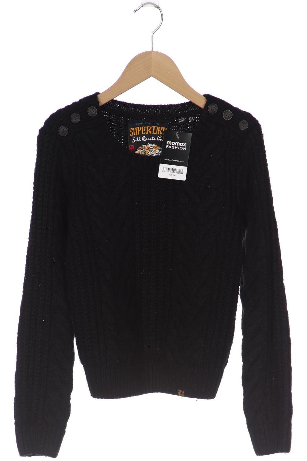 

Superdry Damen Pullover, schwarz