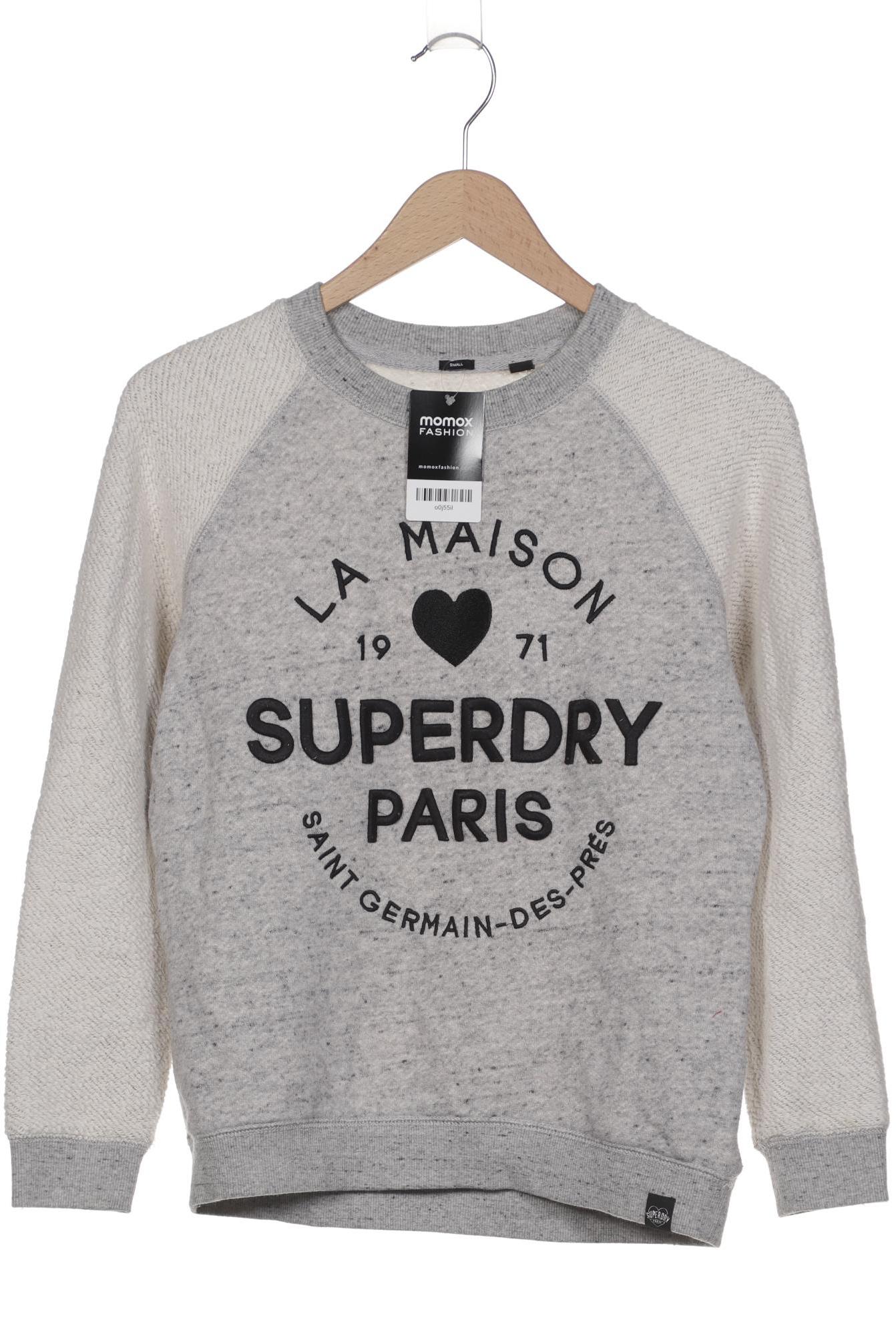 

Superdry Damen Pullover, grau, Gr. 36