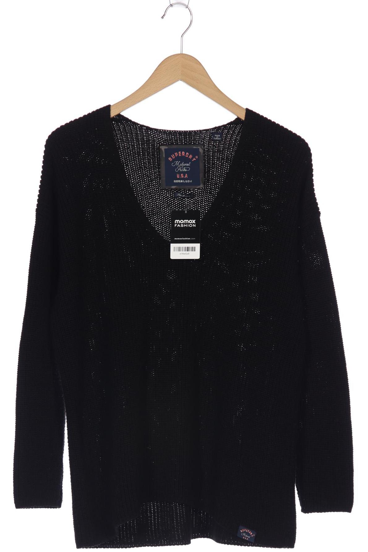 

Superdry Damen Pullover, schwarz, Gr. 38