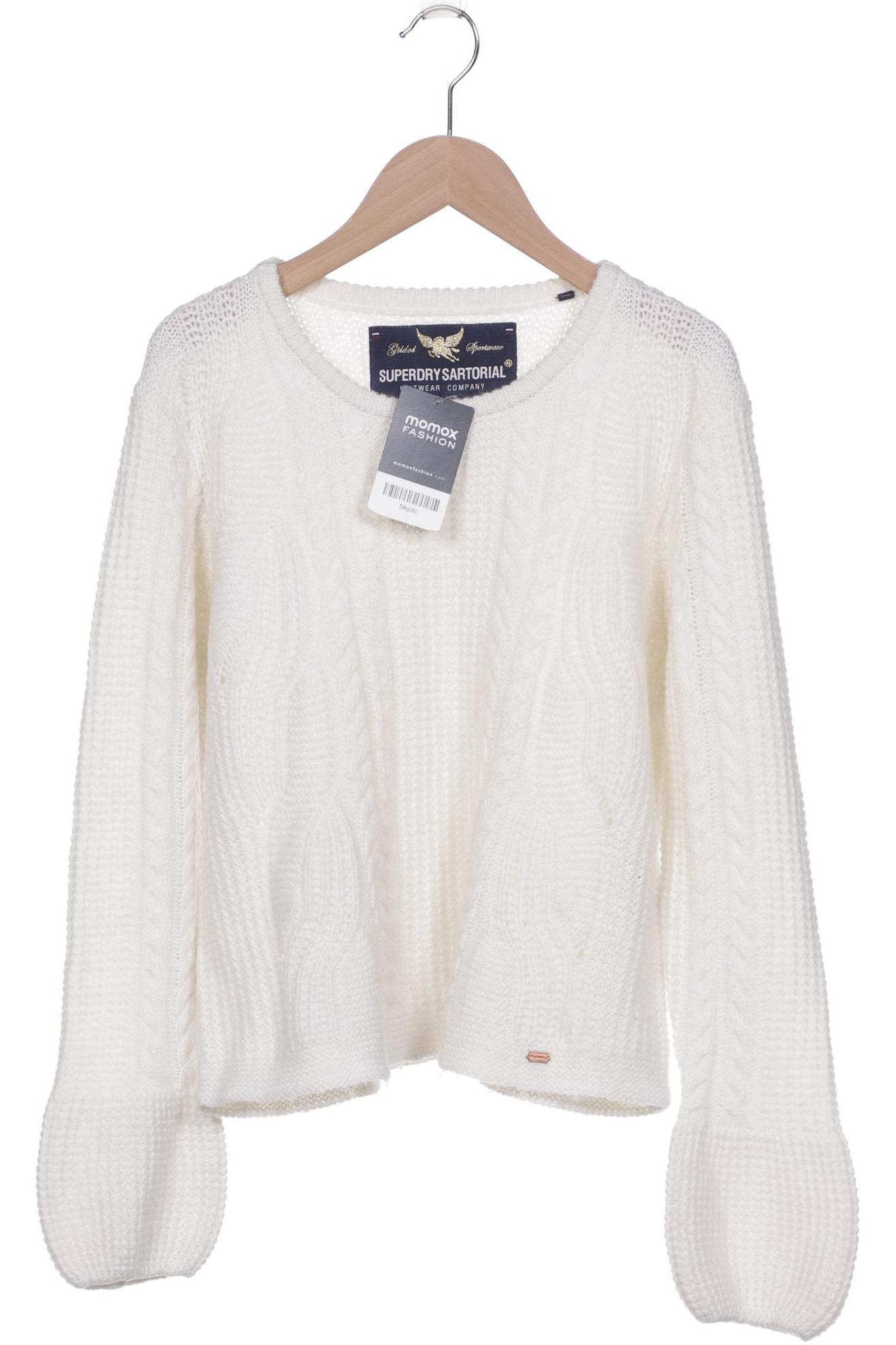 

Superdry Damen Pullover, cremeweiß