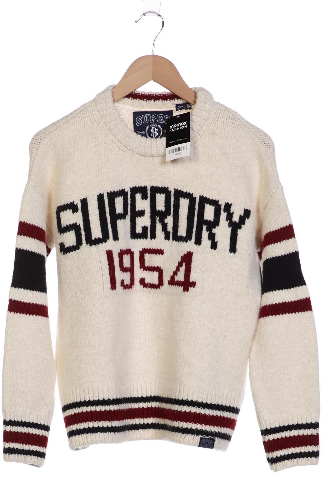 

Superdry Damen Pullover, cremeweiß, Gr. 38