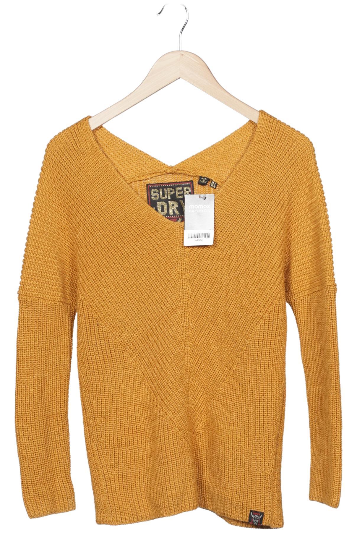 

Superdry Damen Pullover, gelb, Gr. 38